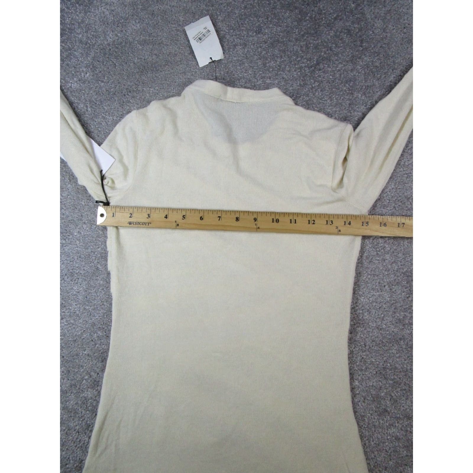 Bailey 44 Bailey 44 Sweater Womens XS Ivory Knit Pullover Crew Neck Long Sleeve Casual Fall Winter Spring Pullover Womens Xs Ivory Bailey 44 Sweater Size XS / US 0-2 / IT 36-38 - 6 Thumbnail