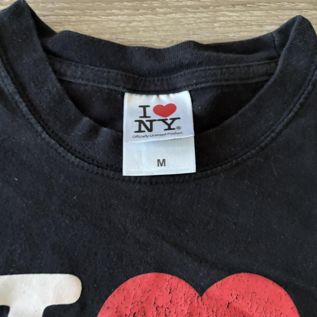 Vintage Crazy Vintage Y2K/2000s Black “I Love NY” Skater Grunge Graphic Tee! Fits S Size US S / EU 44-46 / 1 - 3 Thumbnail
