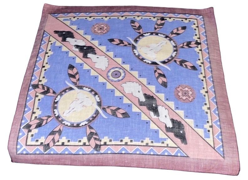 Vintage Vintage 1980 Native American Southwest Bandana! Size ONE SIZE - 12 Thumbnail