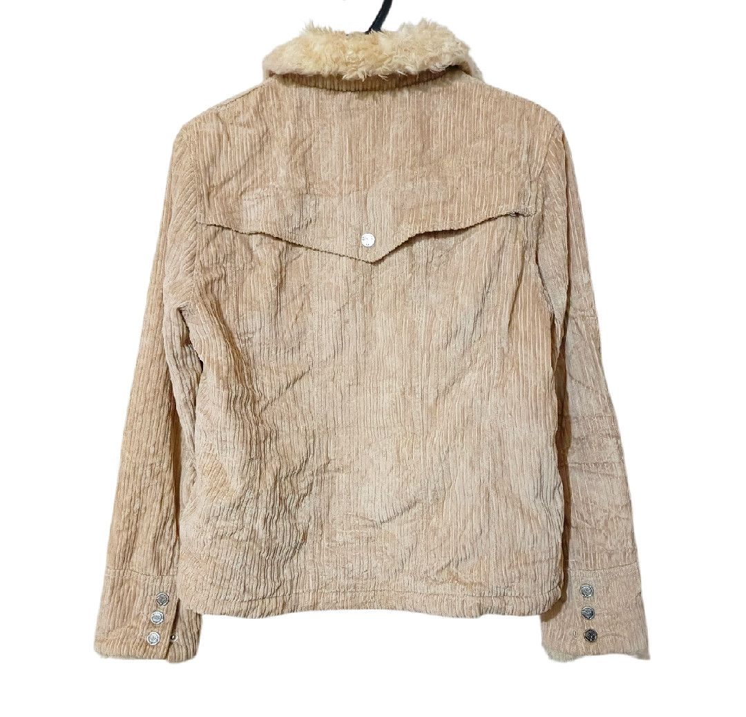 14th Addiction Japanese~ Crazy Fur 3in1 Button Corduroy Jacket Size US L / EU 52-54 / 3 - 3 Thumbnail