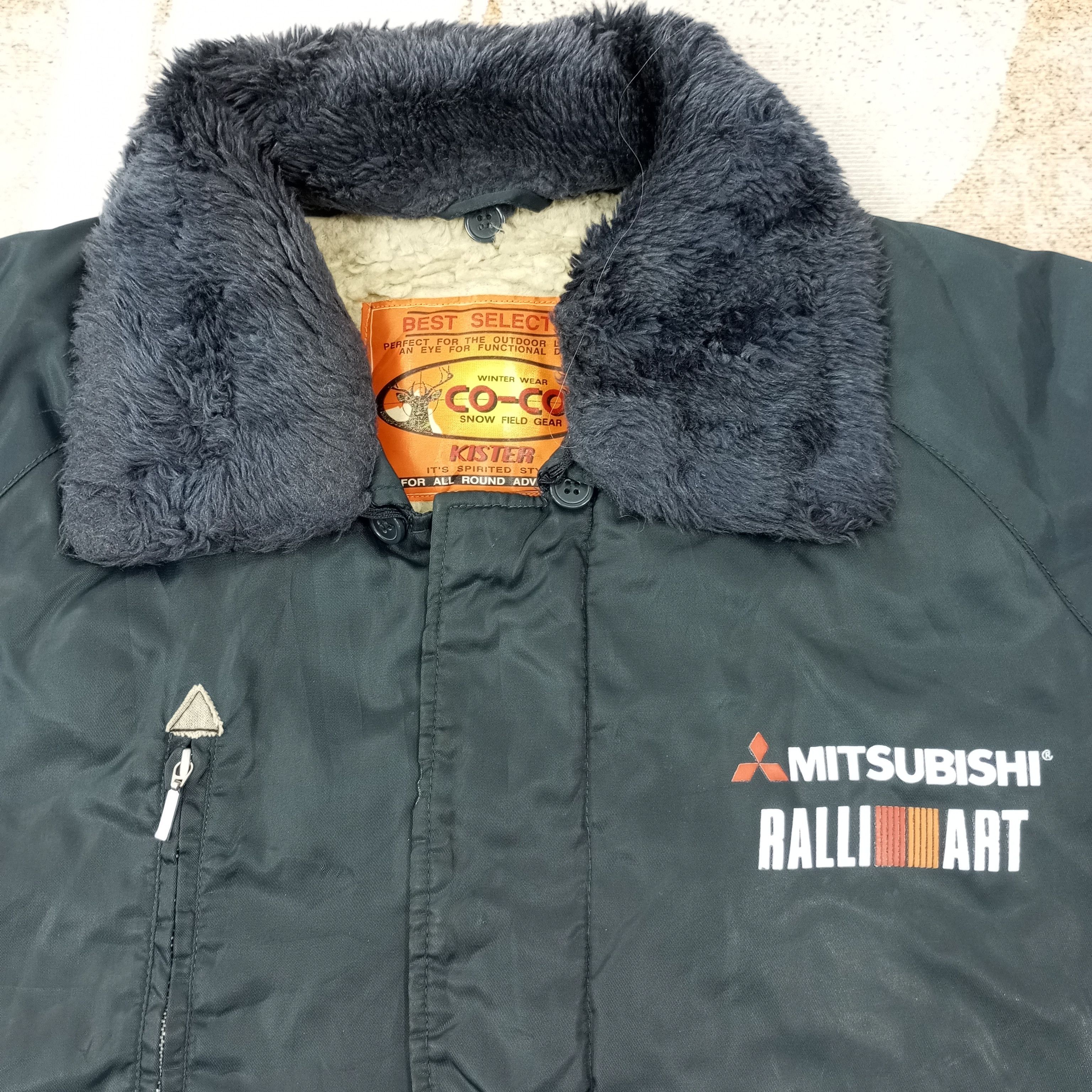Vintage Mitsubishi Ralli Art Motorsports Custom Jacket c238n20 Size US XL / EU 56 / 4 - 4 Thumbnail