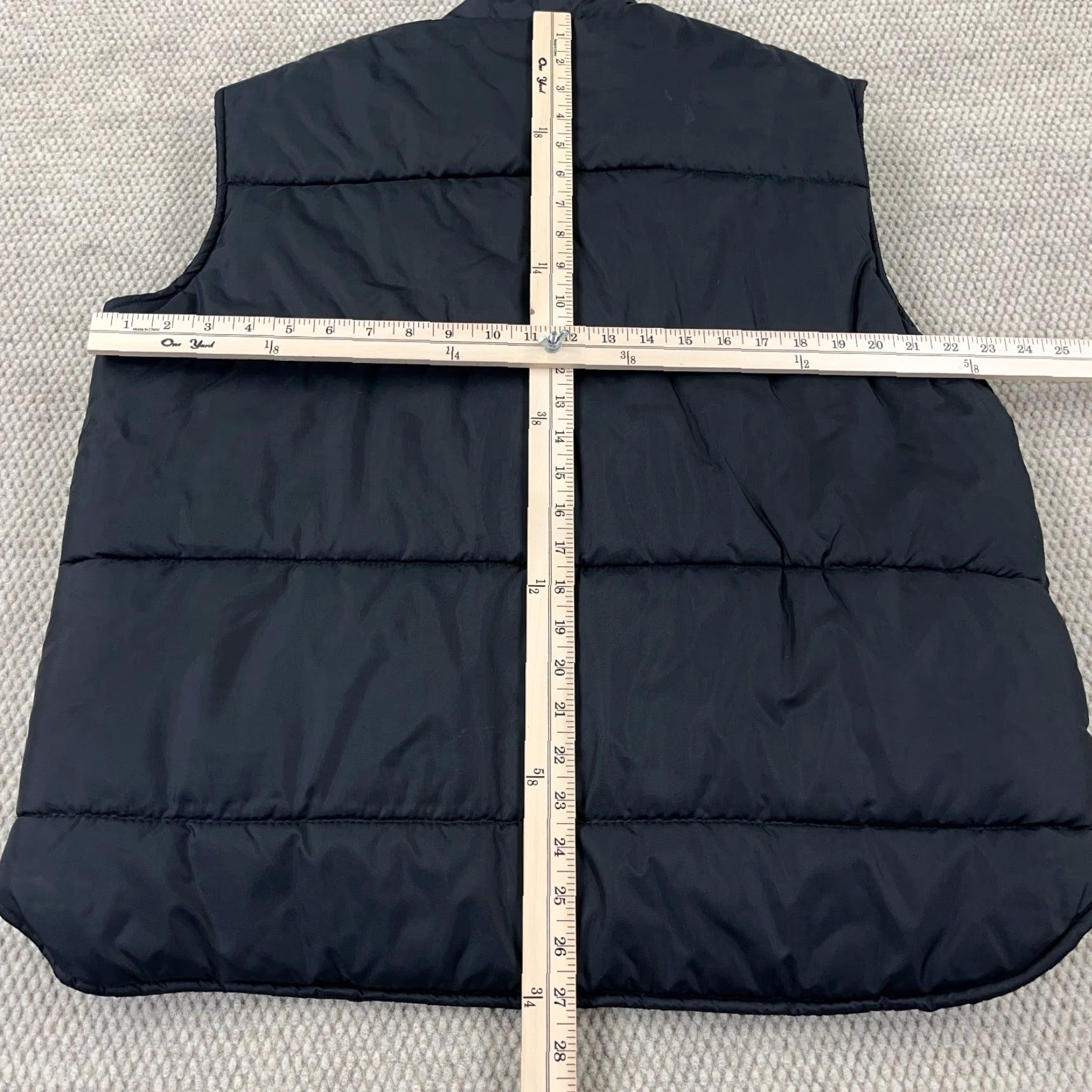 Wrangler Vintage Wrangler Puffer Vest Men Large Black Blue Jacket Western Gorpcore 90s Size US L / EU 52-54 / 3 - 6 Thumbnail
