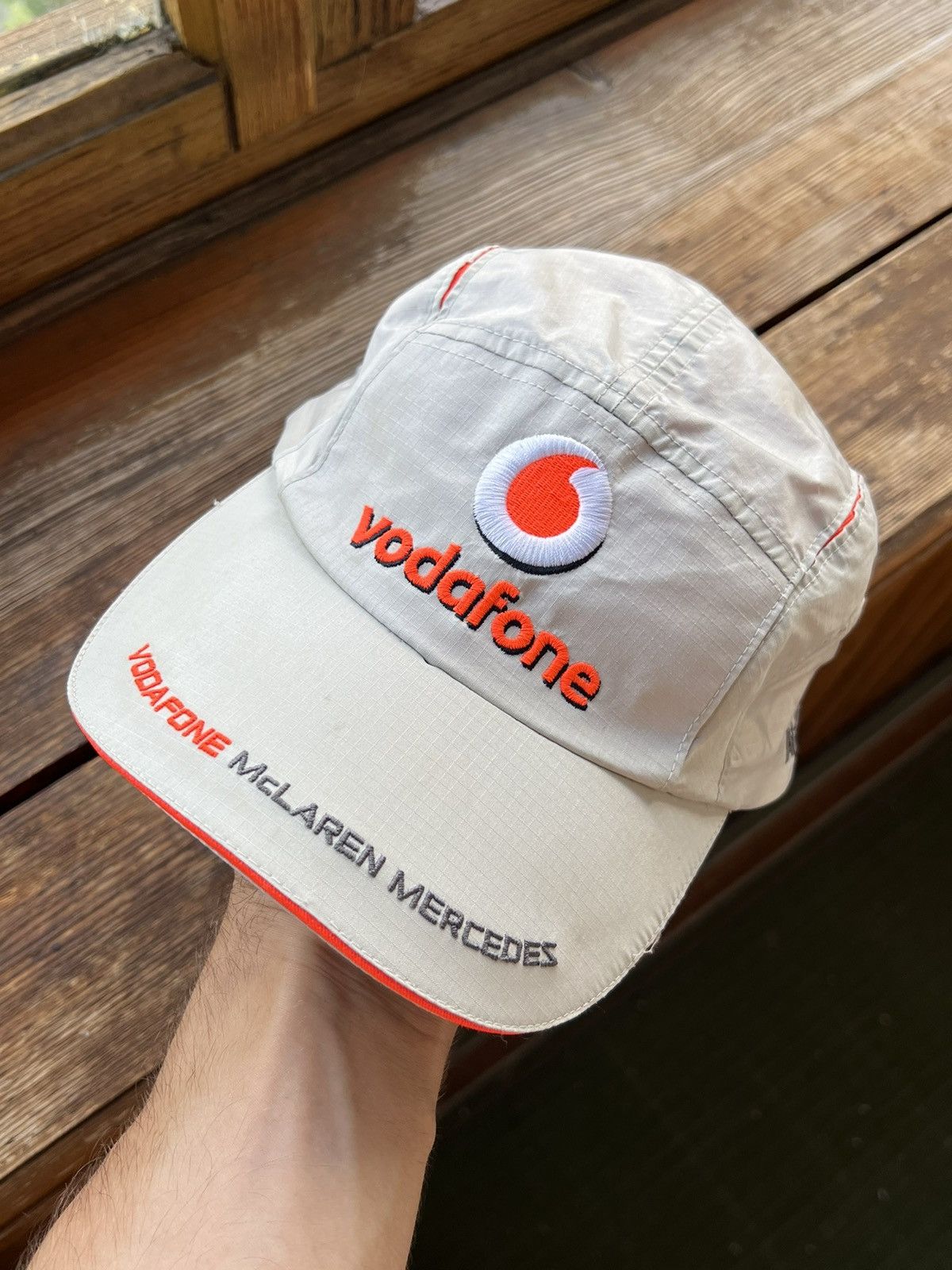 Vintage Vintage Vodafone McLaren Mercedes Racing Cap Hat Size ONE SIZE - 2 Thumbnail