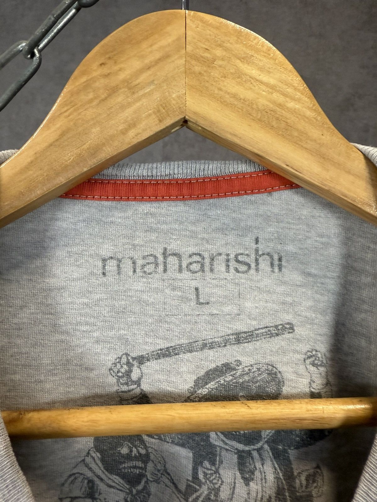 Maharishi Maharishi Japanese designer skull tee Size US L / EU 52-54 / 3 - 6 Thumbnail