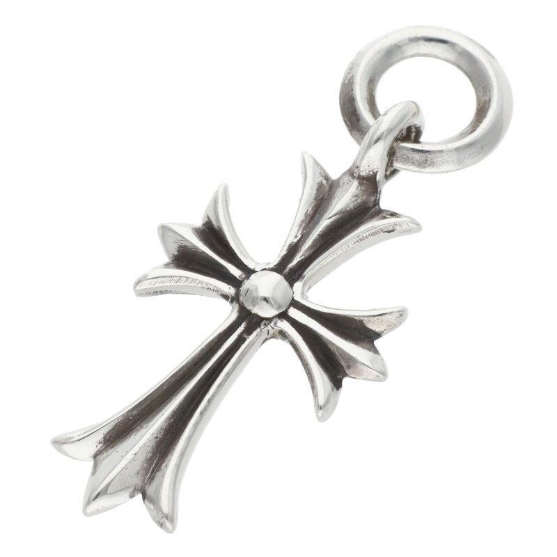 Chrome Hearts Chrome Hearts Tiny CH Cross Silver Necklace Size ONE SIZE - 1 Thumbnail