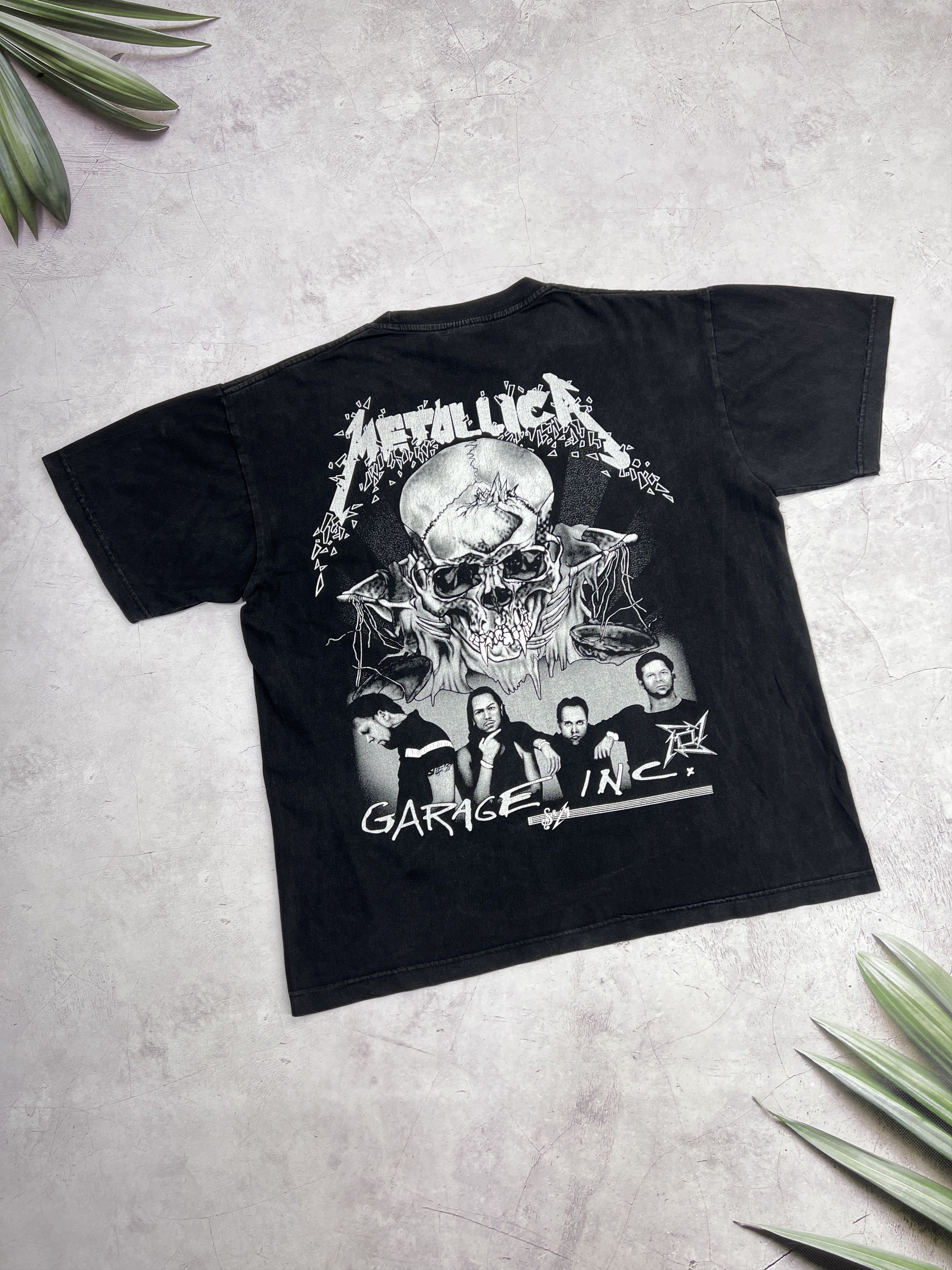 Giant × Metallica Y2K Metallica Rock T-Shirt Garage Inc Overprint Size US M / EU 48-50 / 2 - 1 Thumbnail