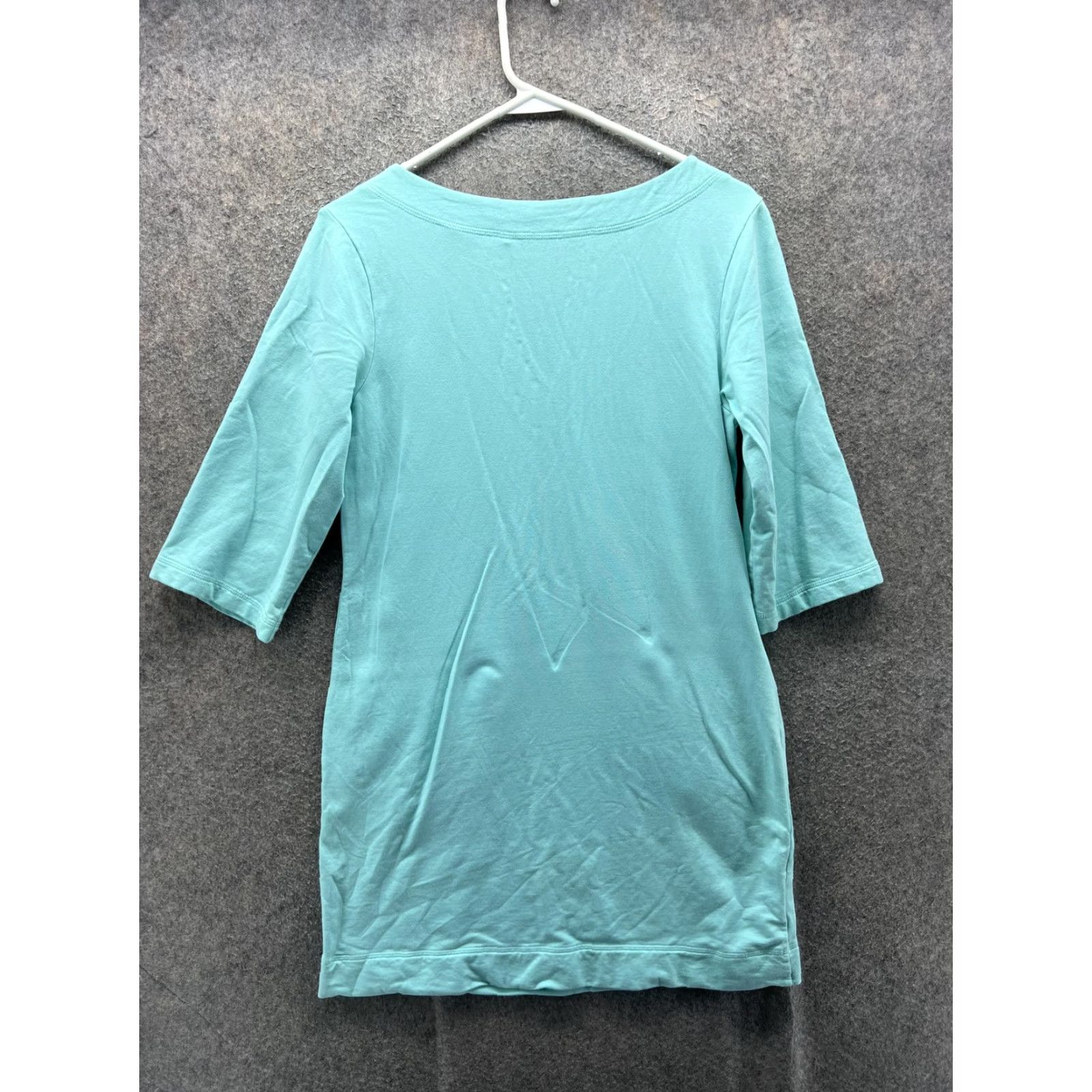Tommy Bahama Tommy Bahama Shirt Womens M Blue V-Neck 3/4 Sleeve Tunic Jersey Top Pockets Size M / US 6-8 / IT 42-44 - 7 Thumbnail