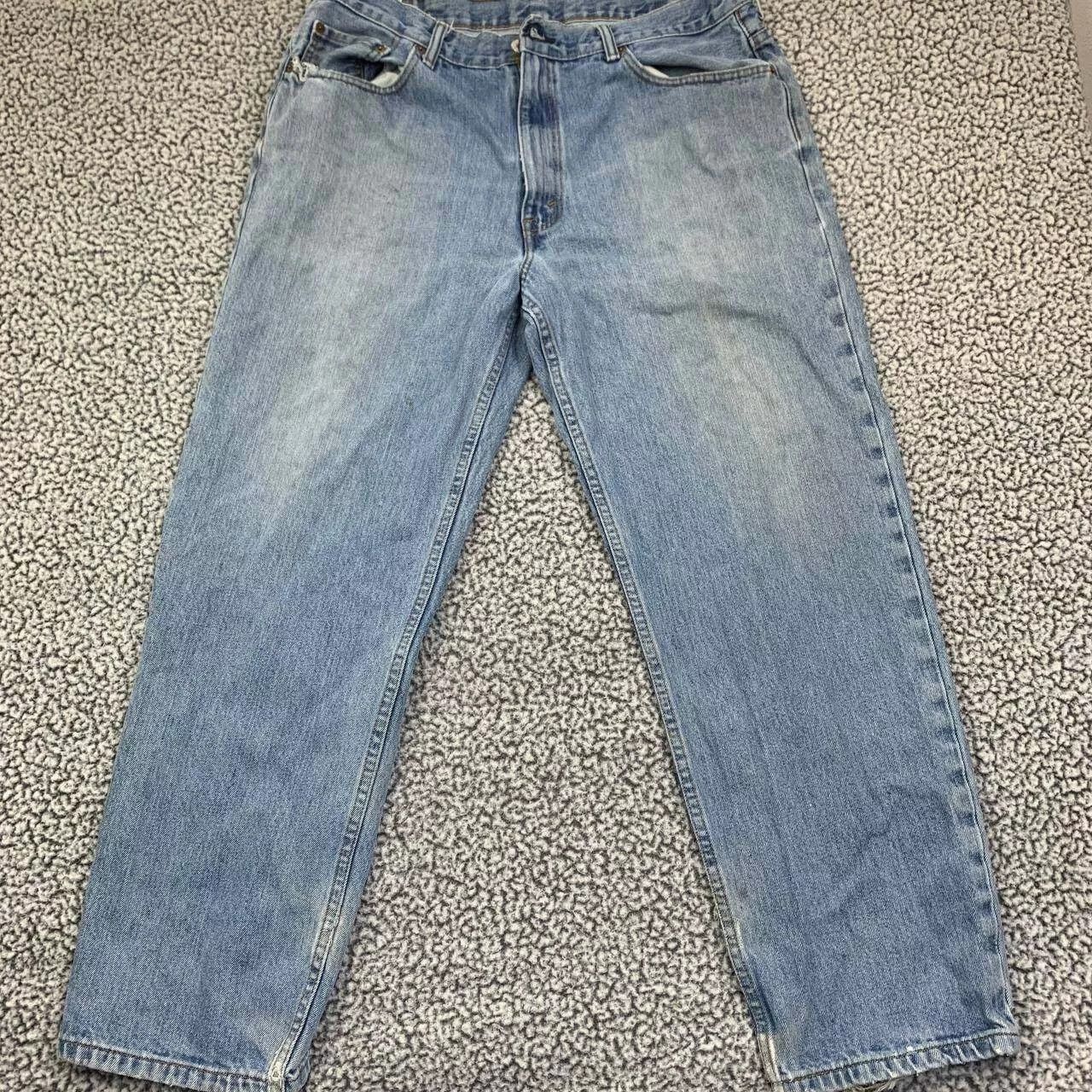Levi's Levi's 556 Jeans Men 38x30 Straight Leg Mid Rise Denim Pants Size US 38 / EU 54 - 1 Thumbnail