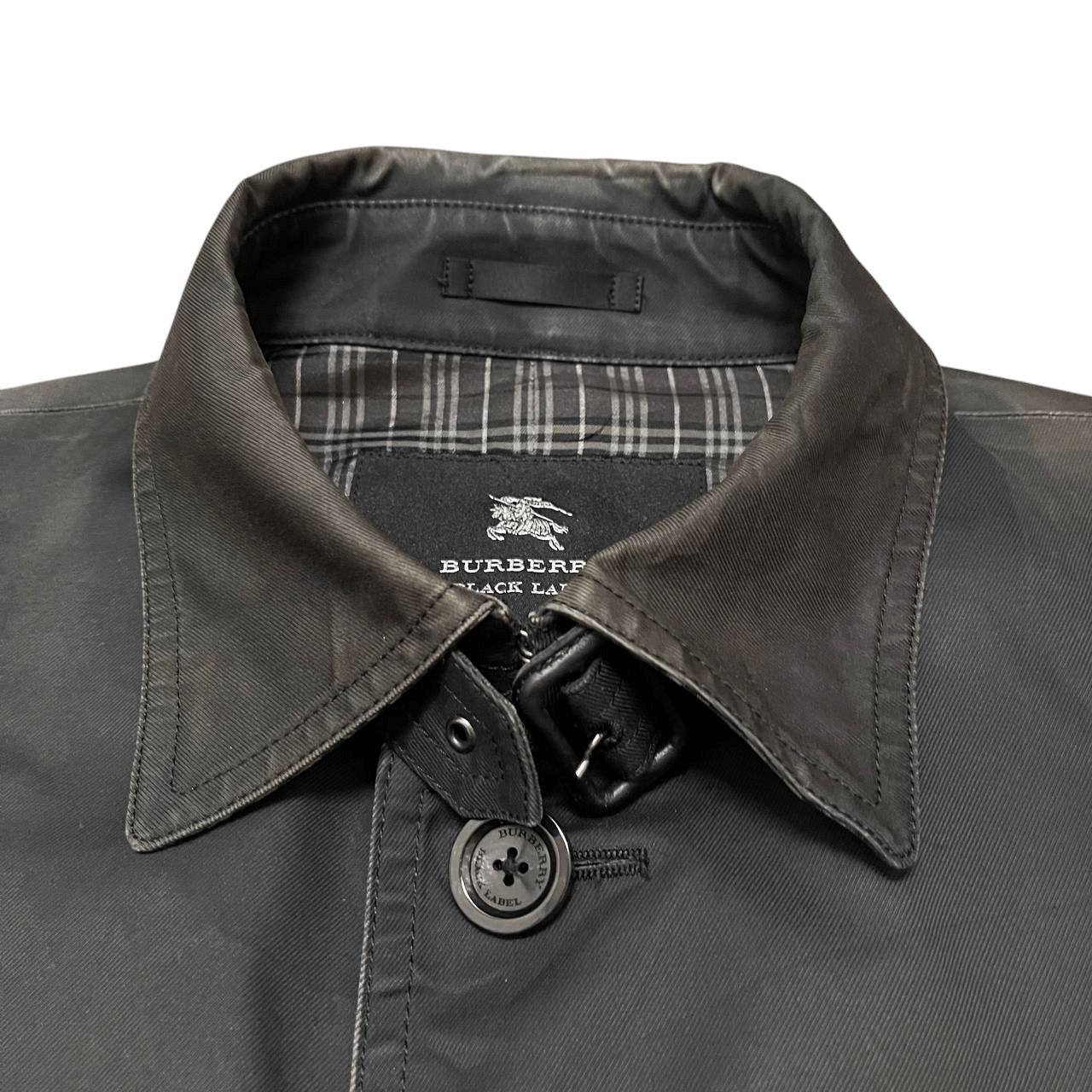Burberry Vintage Burberry Black Label Nova Check Coat Jacket Size US L / EU 52-54 / 3 - 5 Thumbnail
