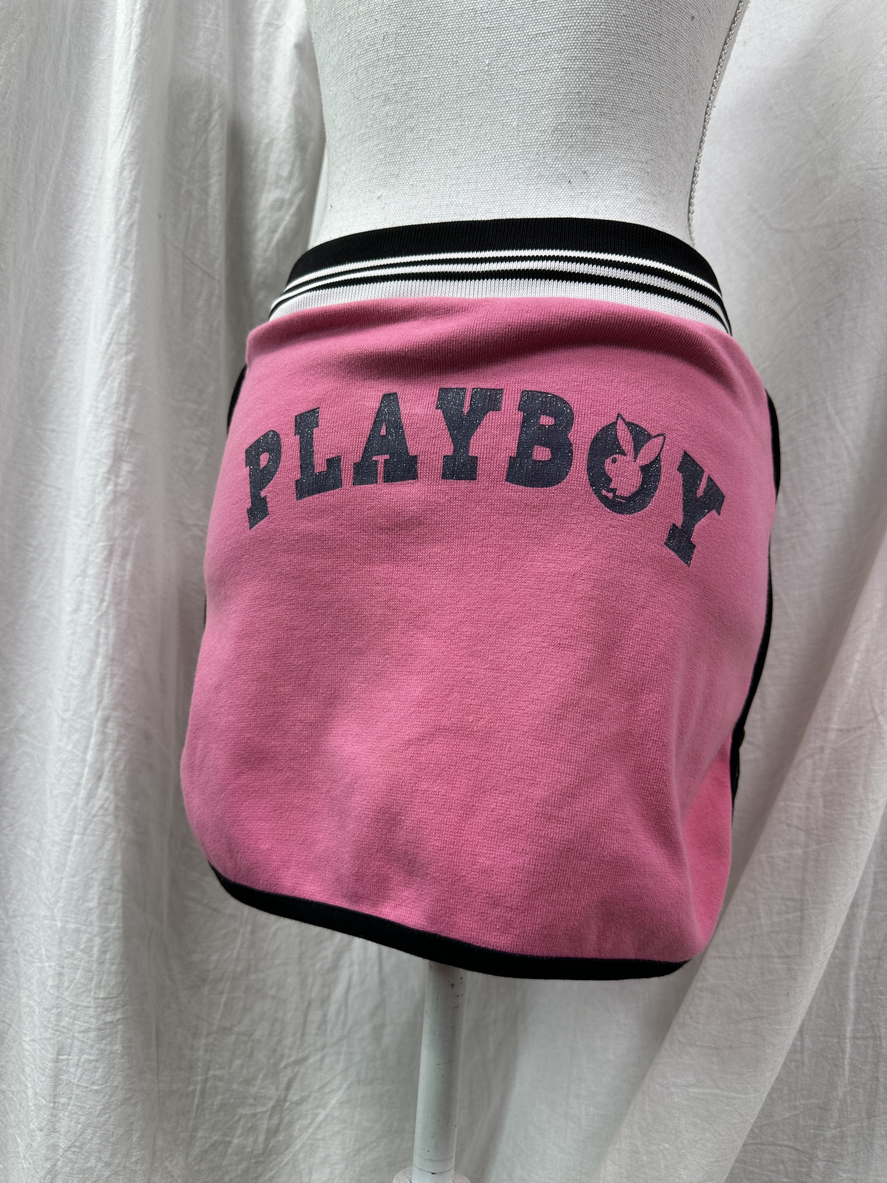 Playboy Vintage Casual Streetwear Preppy Playboy Mini Skirt Y2K Size 25" / US 0 / IT 36 - 2 Thumbnail