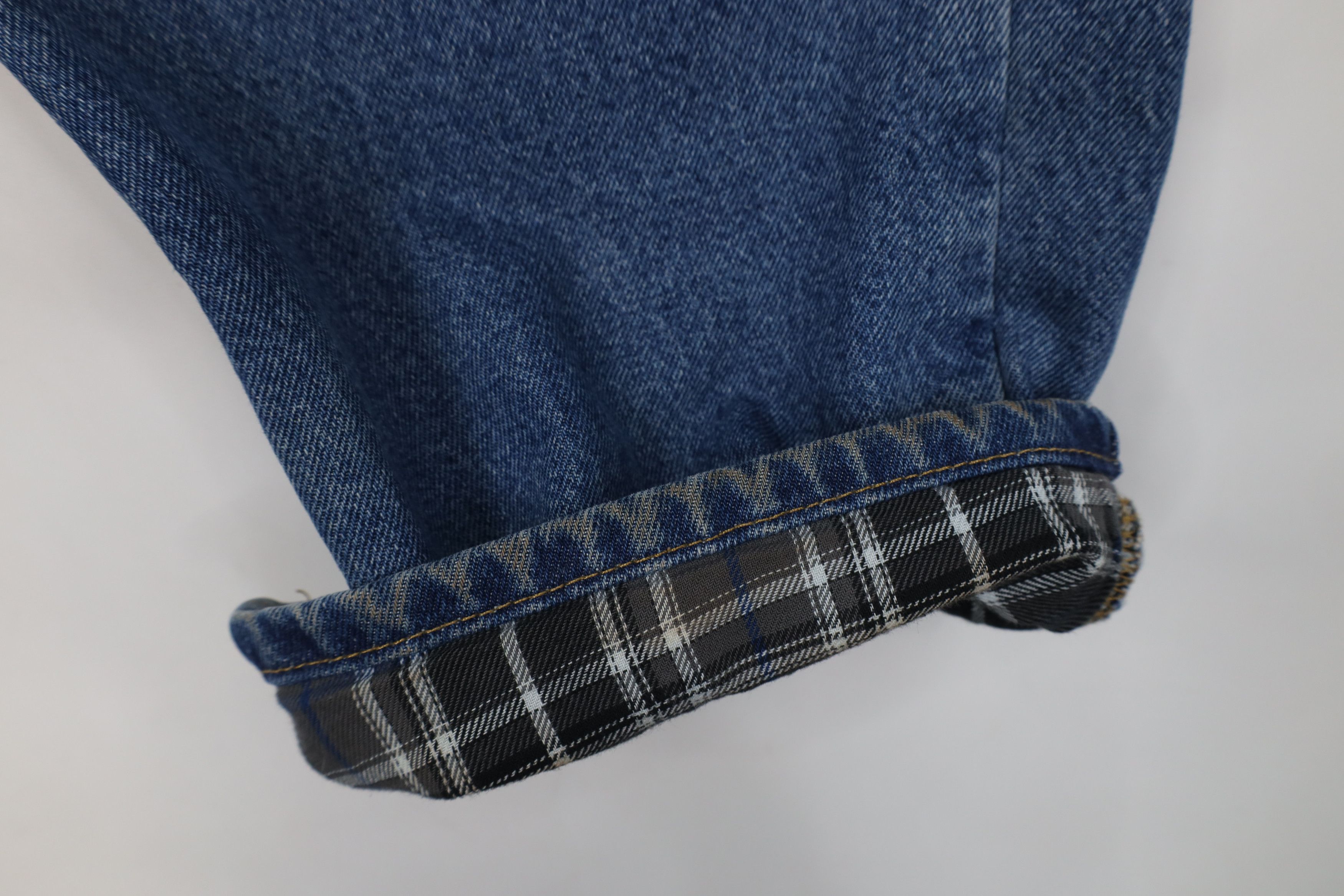 Carhartt Vintage Y2K Carhartt Flannel Lined Relaxed Wide Leg Jeans Size US 36 / EU 52 - 7 Thumbnail
