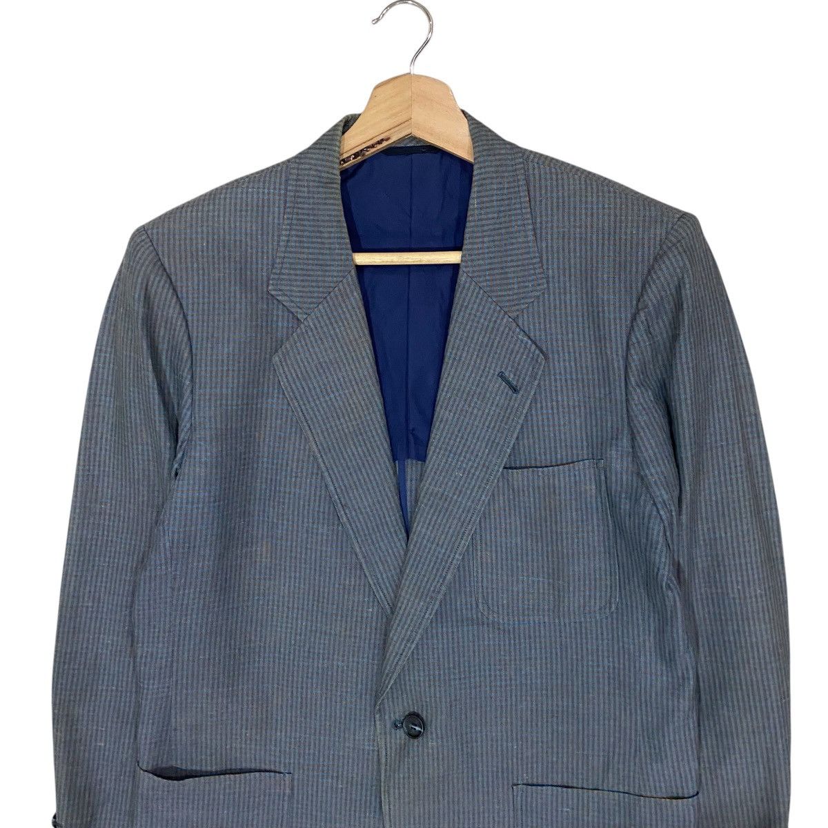 Christian Dior Monsieur × Designer VINTAGE CHRISTIAN DIOR GINGHAM COATS BLAZER Size US S / EU 44-46 / 1 - 3 Thumbnail