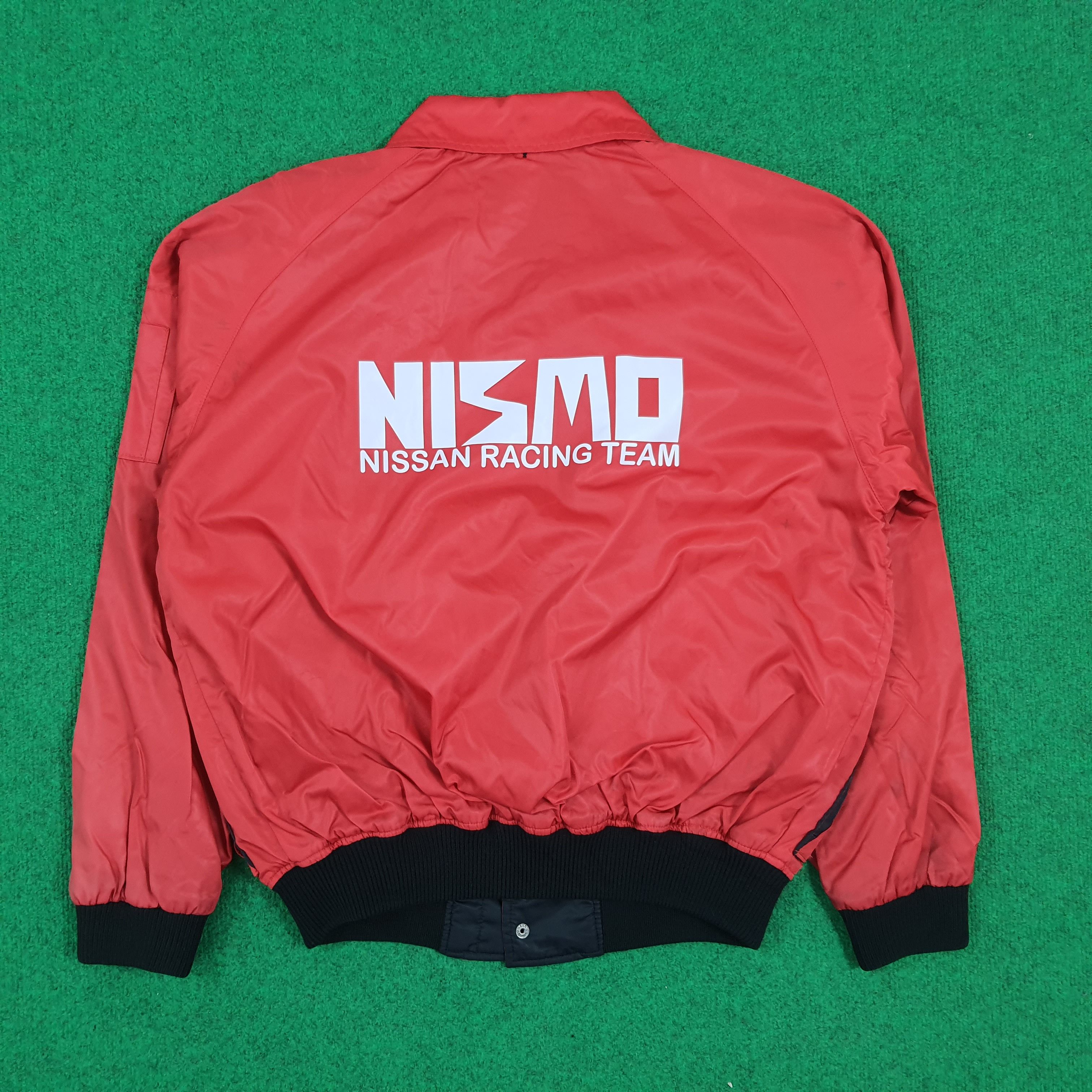 Japanese Brand Vintage NISMO Nissan Automotive Custom Bomber Jacket C309N17 Size US L / EU 52-54 / 3 - 1 Thumbnail