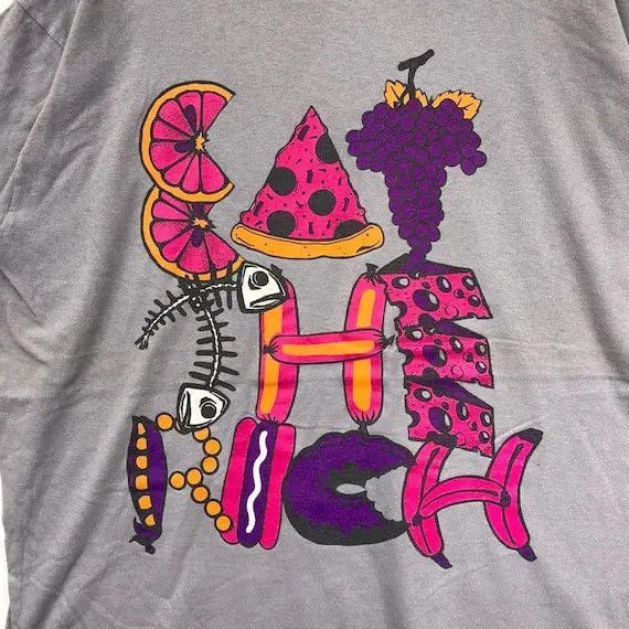 Stussy Limited Collection ERIC ELMS x STUSSY Eat The Rich Tee Shirt Size US L / EU 52-54 / 3 - 3 Thumbnail
