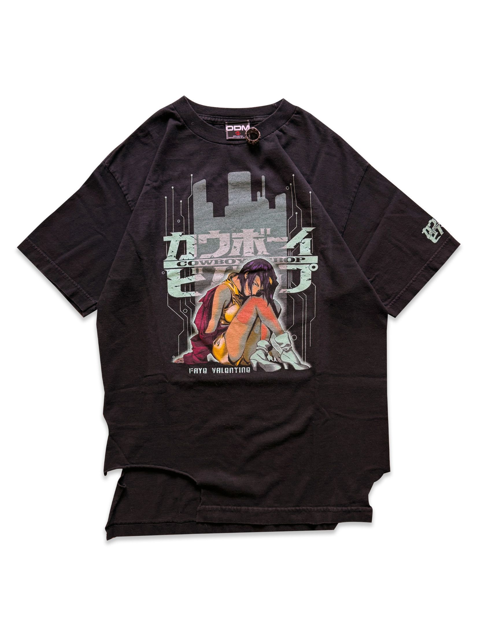 Vintage 2000 Vintage Cowboy Bebop Faye ODM Grail Tee (THRASHED) Size US M / EU 48-50 / 2 - 1 Thumbnail