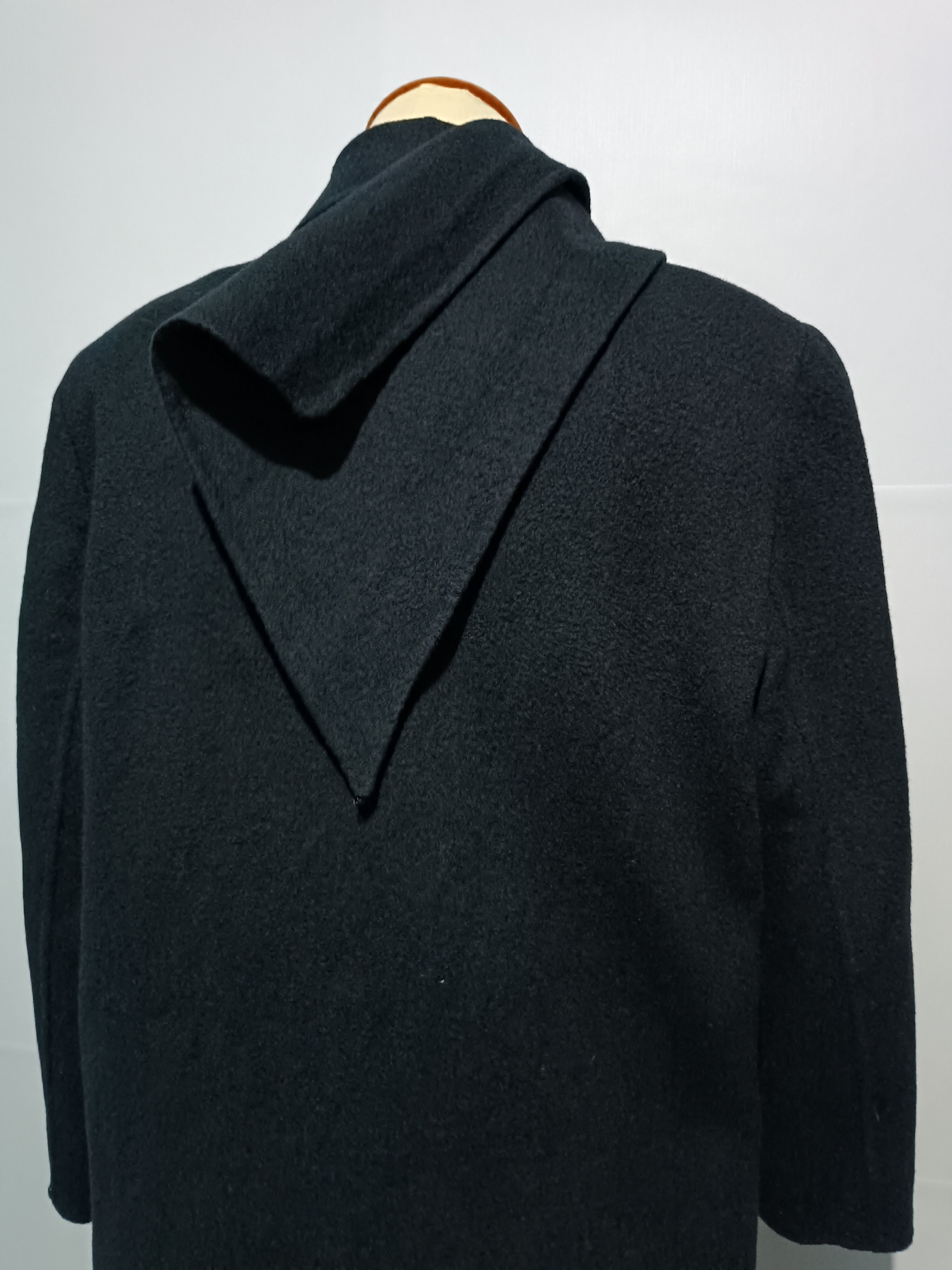 Japanese Brand Sien, Enne Wool shawl jacket Size ONE SIZE - 6 Thumbnail