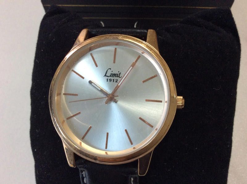 Designer limit men's gold dial black dial watch Size ONE SIZE - 1 Thumbnail