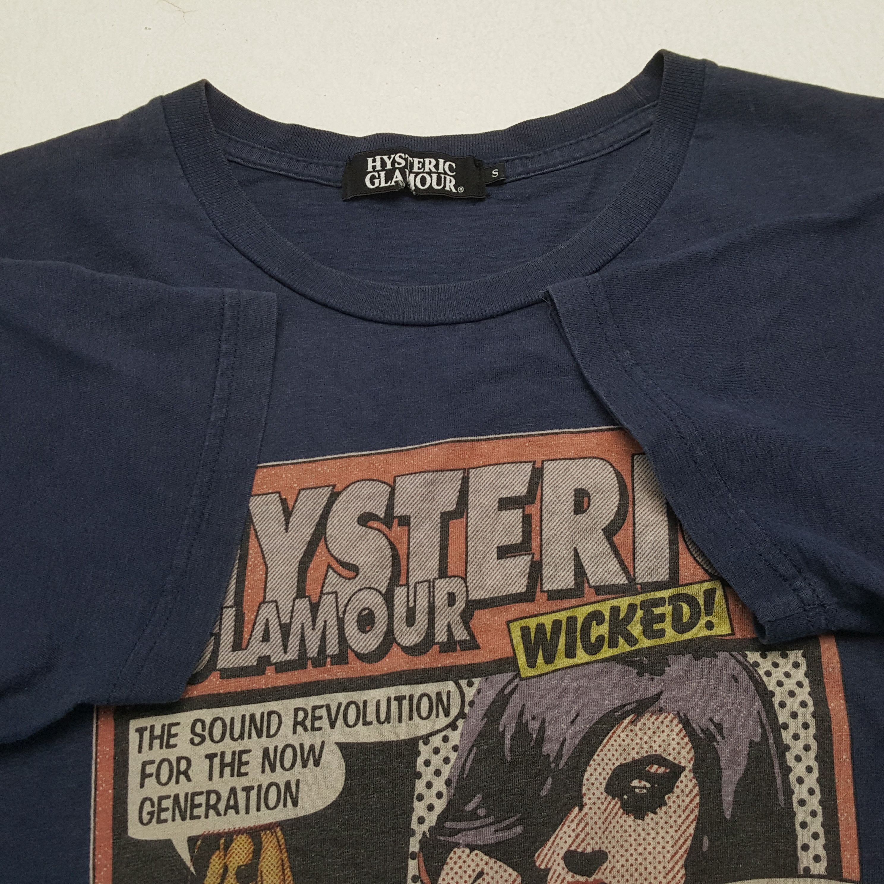 Hysteric Glamour × Japanese Brand × Vintage Vintage HYSTERIC GLAMOUR Japanese Fashion Brand T-Shirts Size US S / EU 44-46 / 1 - 7 Thumbnail