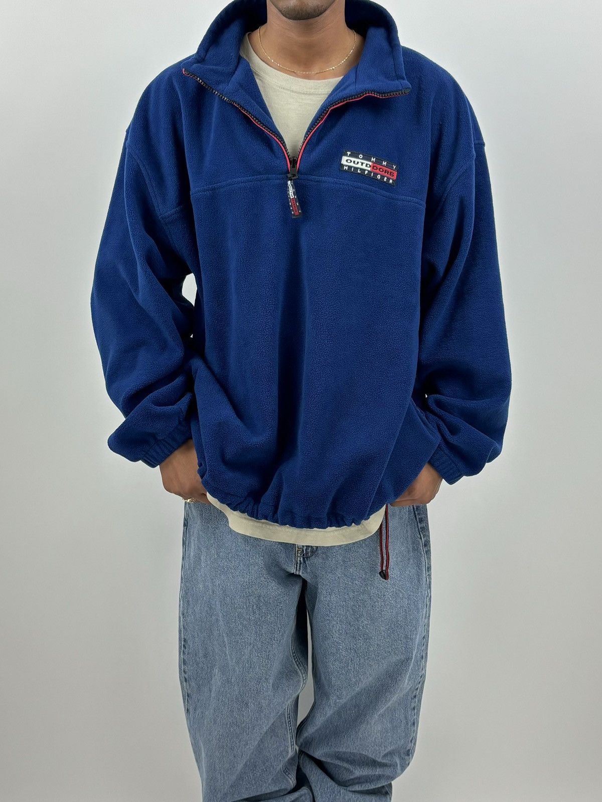 Tommy Hilfiger vintage 90s TOMMY HILFIGER OUTDDORS EXPEDITION fleece jacket Size US XXL / EU 58 / 5 - 5 Thumbnail