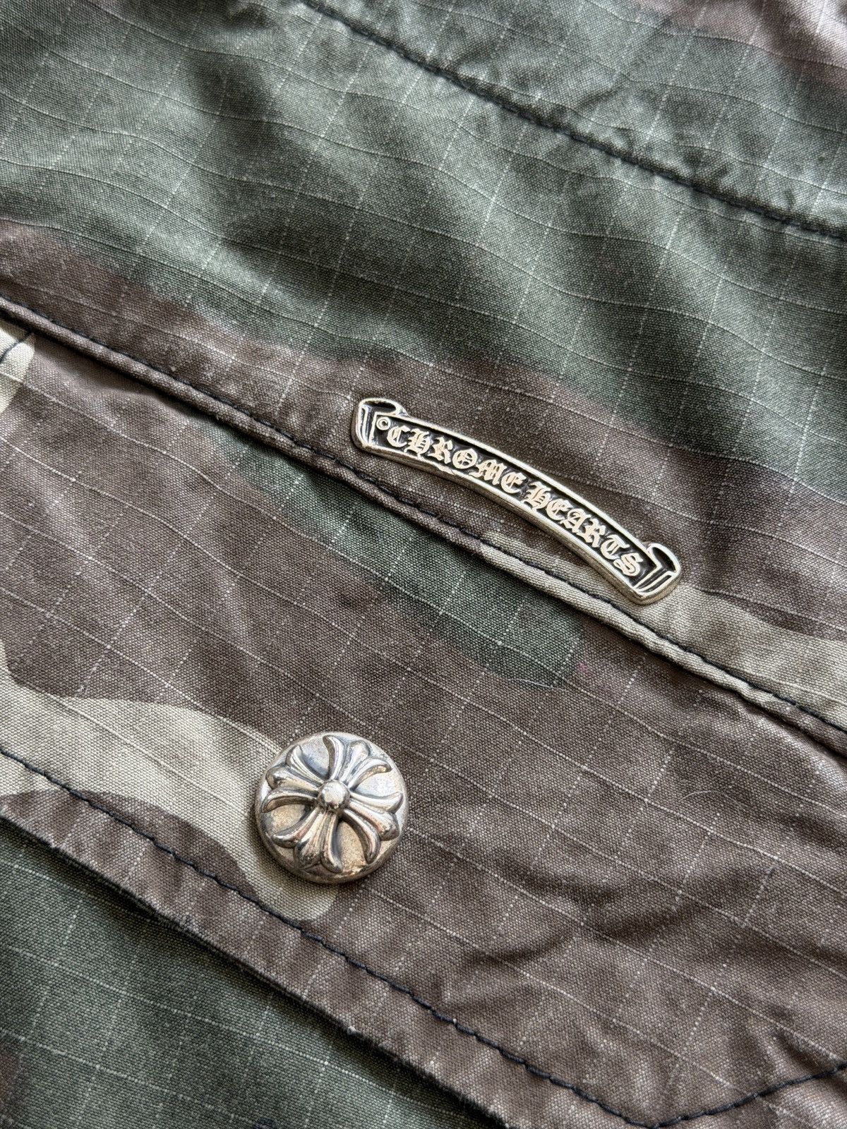 Chrome Hearts Chrome Hearts ‘Devil Dog’ Camo Cargo Shorts Size US 32 / EU 48 - 12 Thumbnail