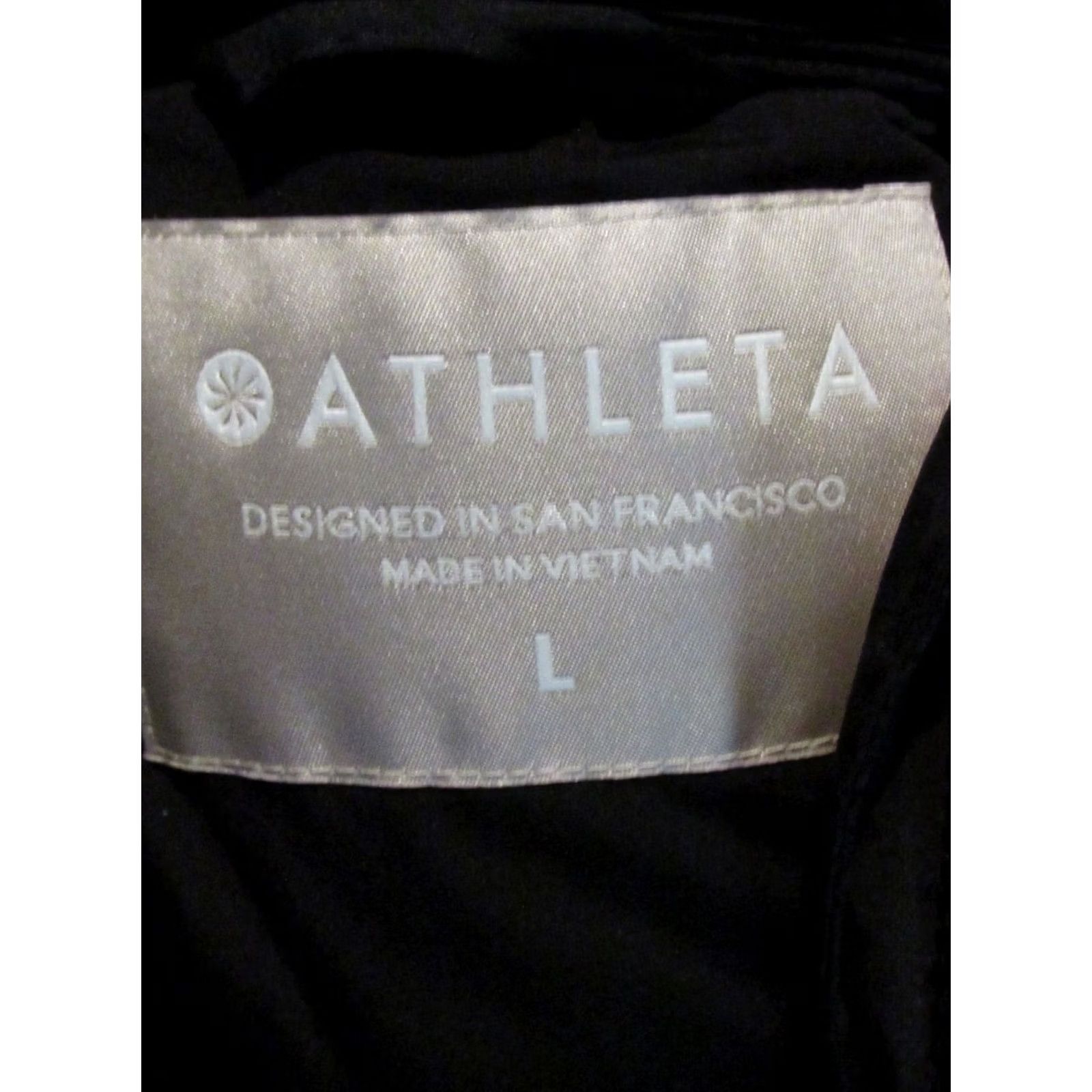 Athleta ATHLETA Hooded Puffer Jacket Coat Down Women's Size L Black Size L / US 10 / IT 46 - 7 Thumbnail