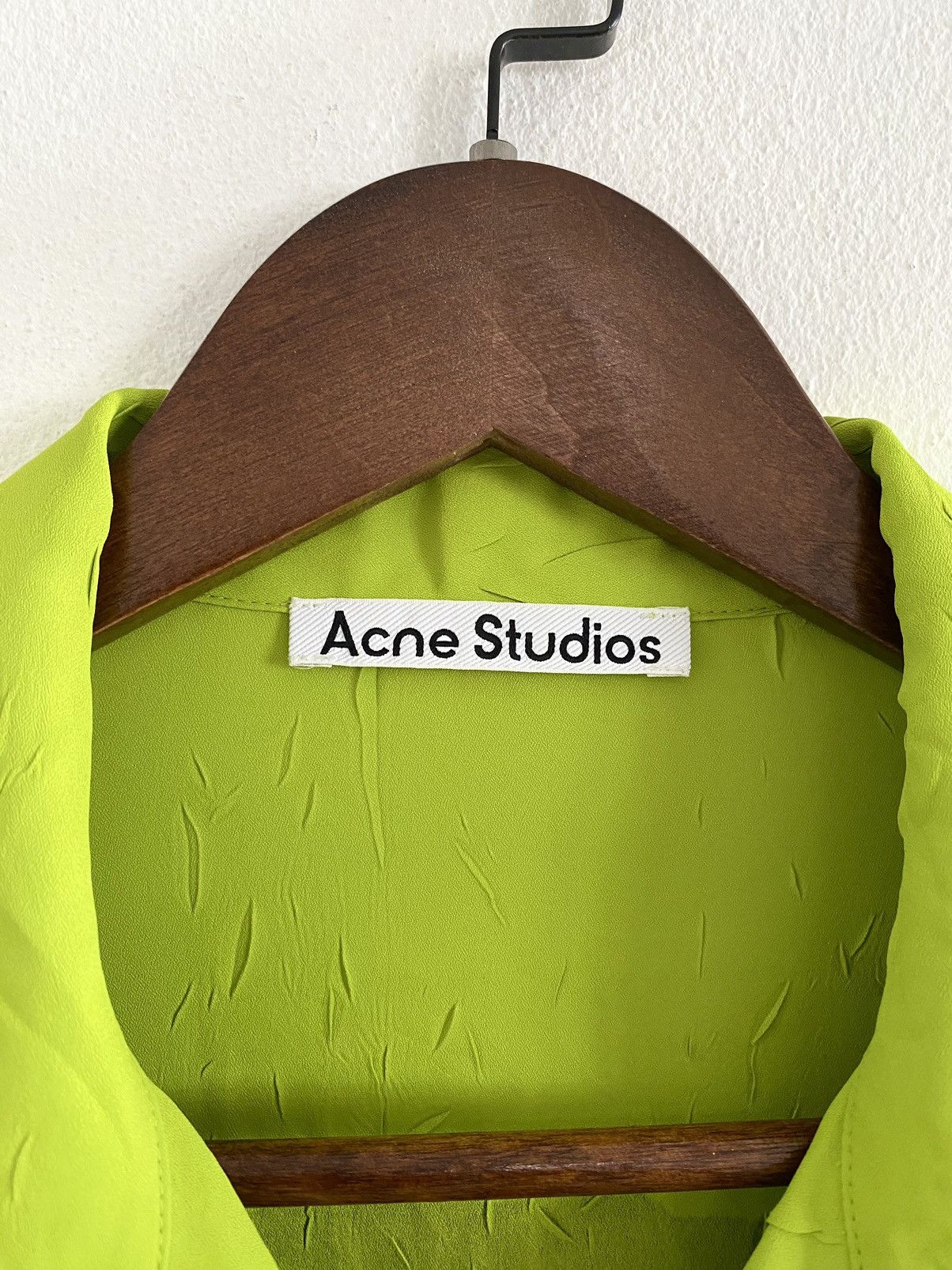Acne Studios Acne Studios Graphic Printed Collared Button-Up Shirt Size US L / EU 52-54 / 3 - 4 Thumbnail