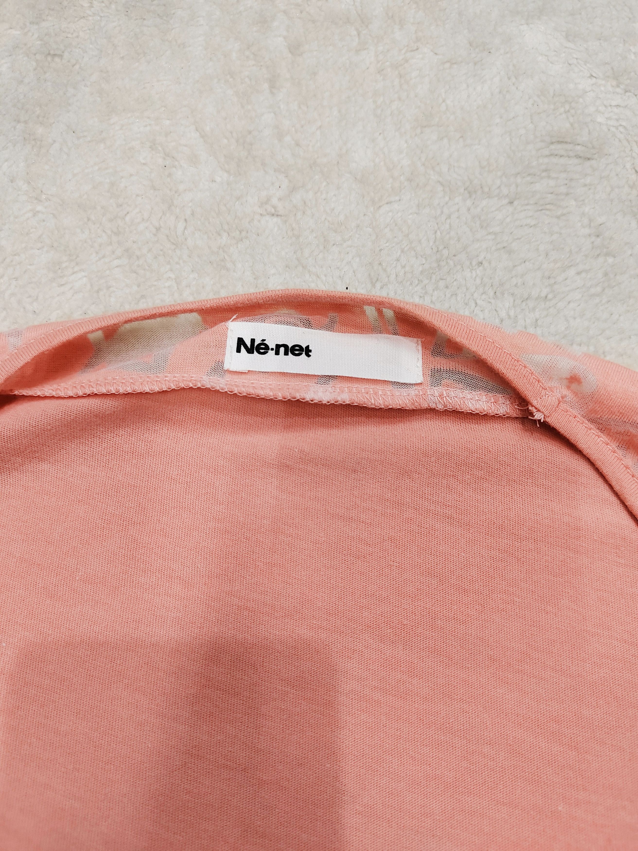 Ne-Net DOPE 🇯🇵 Ne-Net 🇯🇵 By Issey Miyake Co Oval Mesh Blouse Size L / US 10 / IT 46 - 8 Thumbnail