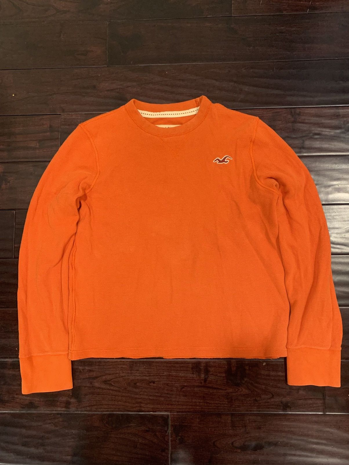Hollister early 2000”s orange hollister thermal long sleeve Size US L / EU 52-54 / 3 - 1 Thumbnail