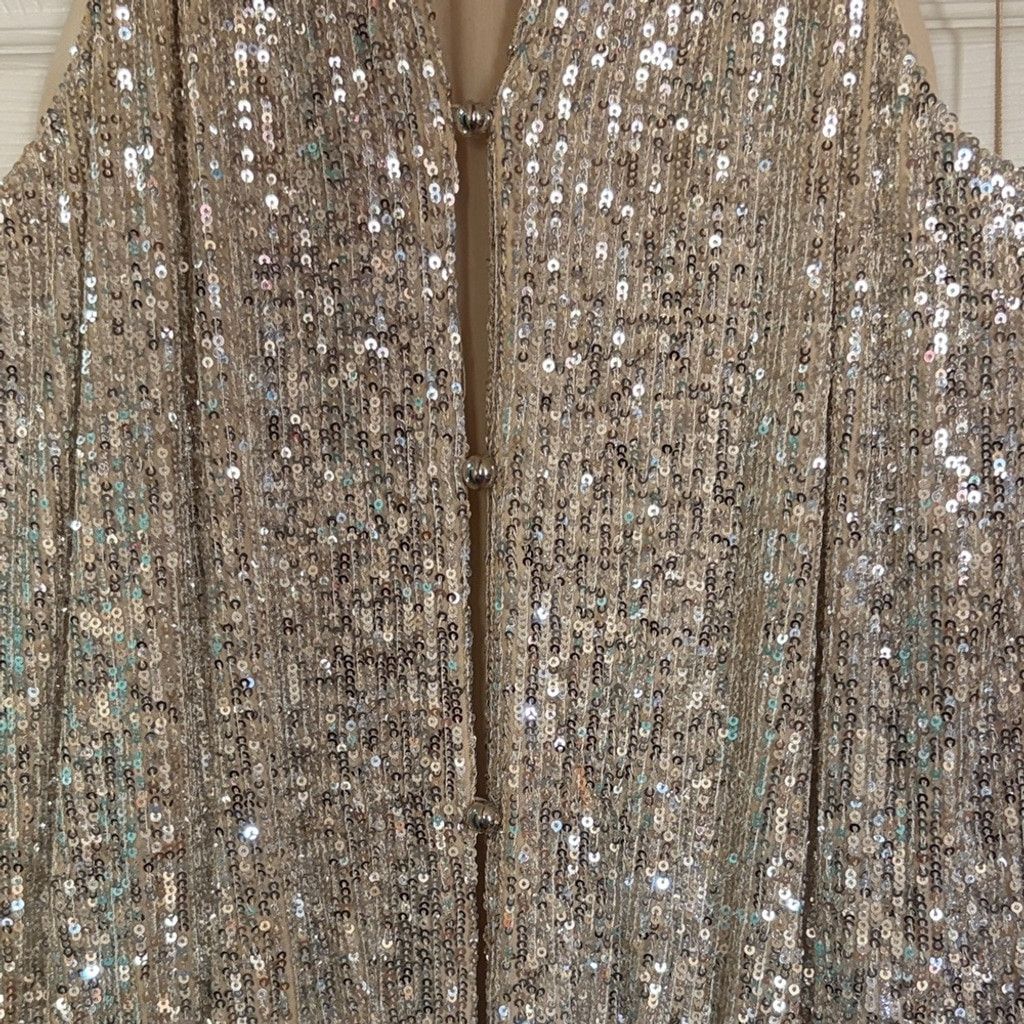 Ramy Brook Ramy Brook Sequin Halter Jumpsuit | EUC | Sz 6 Size 28" / US 6 / IT 42 - 6 Thumbnail
