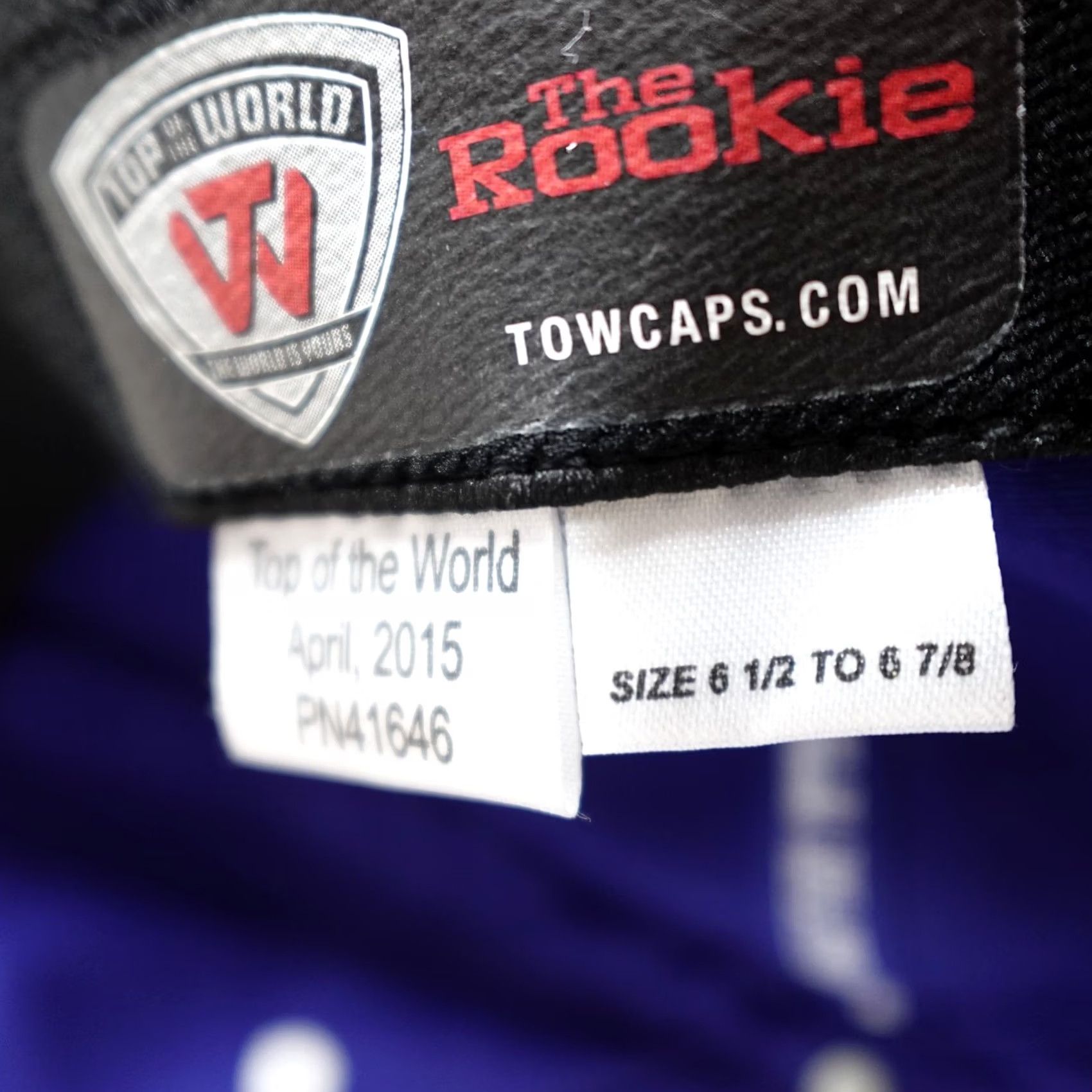 Top Of The World Top of the World Air Force Falcon Hat Blue Stretch Fit 6 1/2 6 7/8 Mens Size US M / EU 48-50 / 2 - 2 Thumbnail