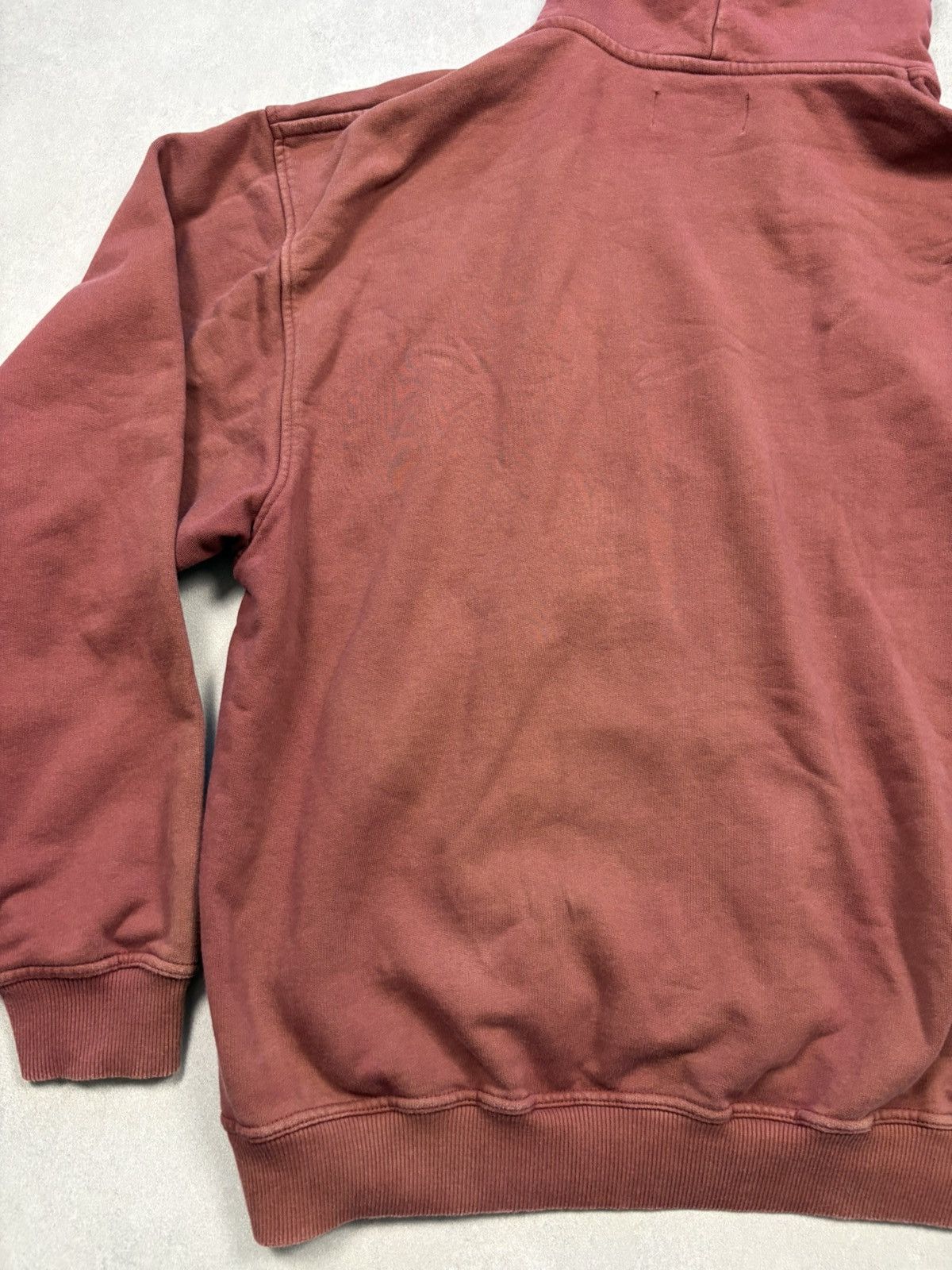 Represent Clo. Represent Blanks Sun-Faded Burgundy Hoodie Streetwear Size L Size US L / EU 52-54 / 3 - 17 Thumbnail