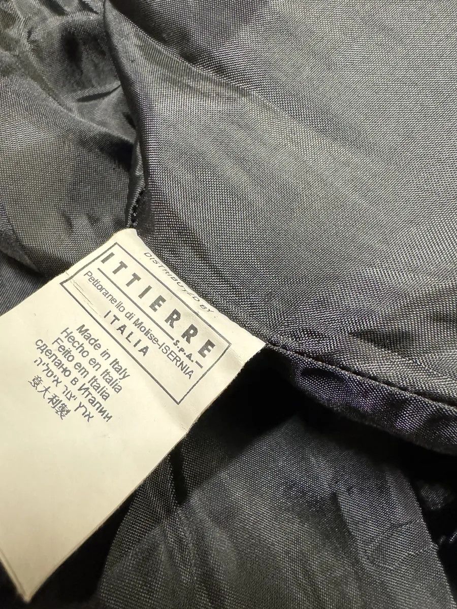Just Cavalli AW2007 Cavalli Utility Multi Pockets Black Waxed Bomber Jacket Size US L / EU 52-54 / 3 - 9 Thumbnail