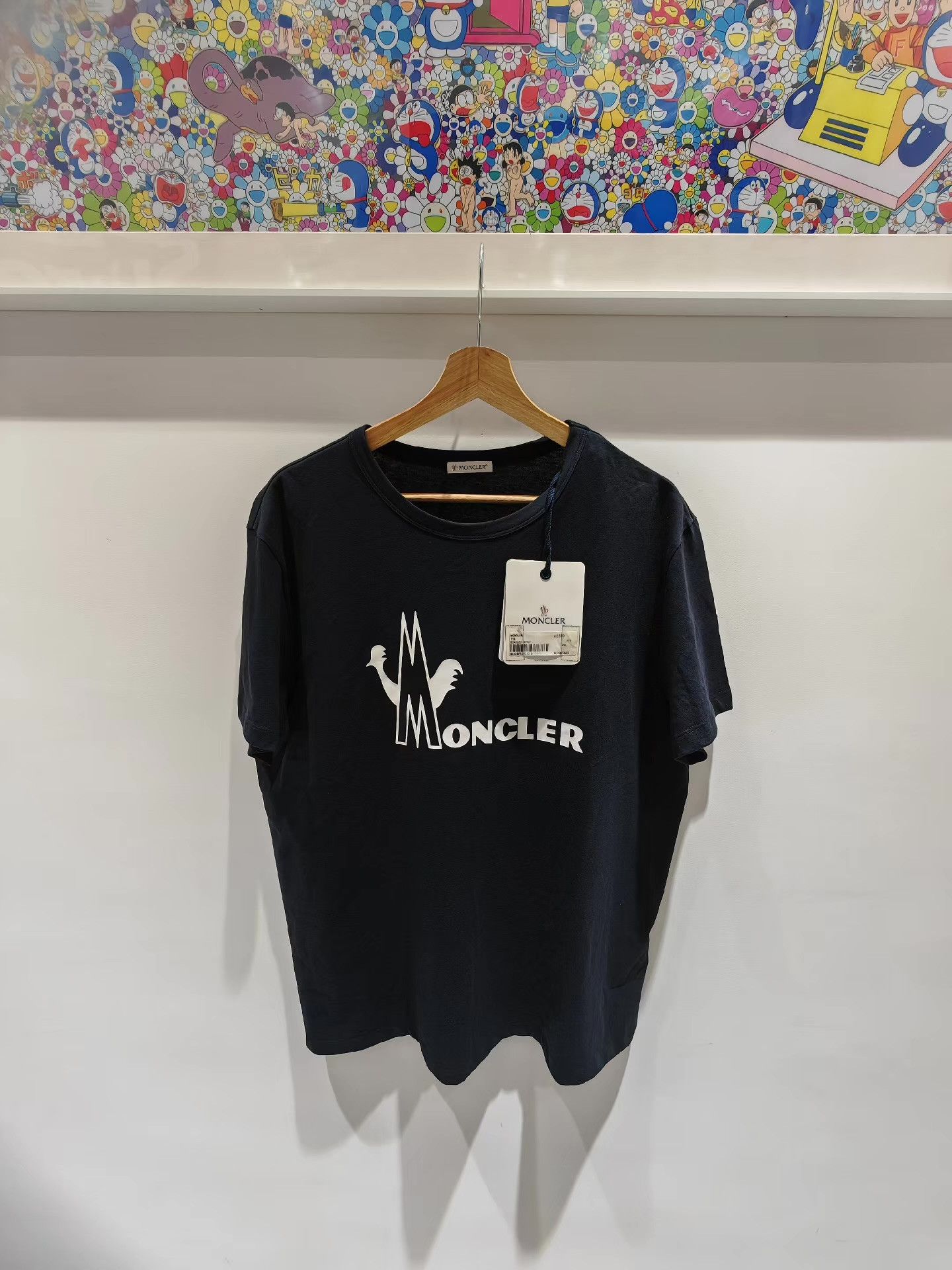 Moncler Moncler Logo Print Armband Short Sleeve Tee Q15 Size US M / EU 48-50 / 2 - 1 Thumbnail