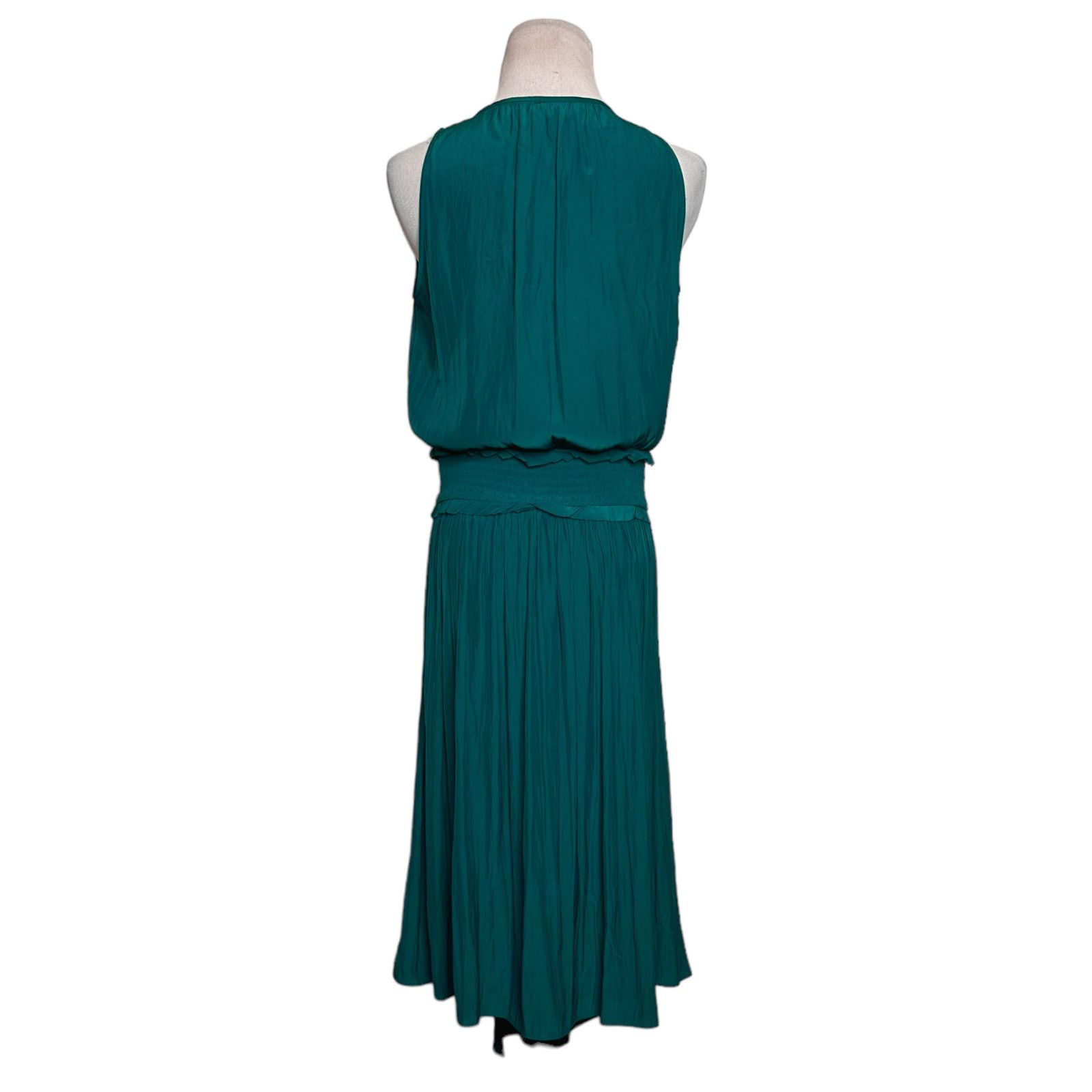 Ramy Brook Ramy Brook emerald embellished draped cocktail dress size XS Size XS / US 0-2 / IT 36-38 - 19 Thumbnail