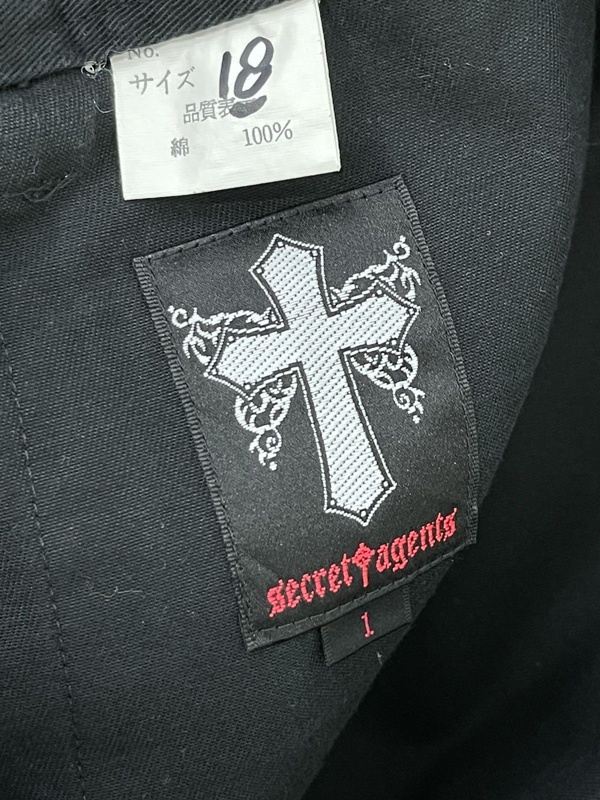 Japanese Brand Bondage Pant Secret Agent Japan Multi Zipped Slim 6🟦7 Size US 28 / EU 44 - 18 Thumbnail