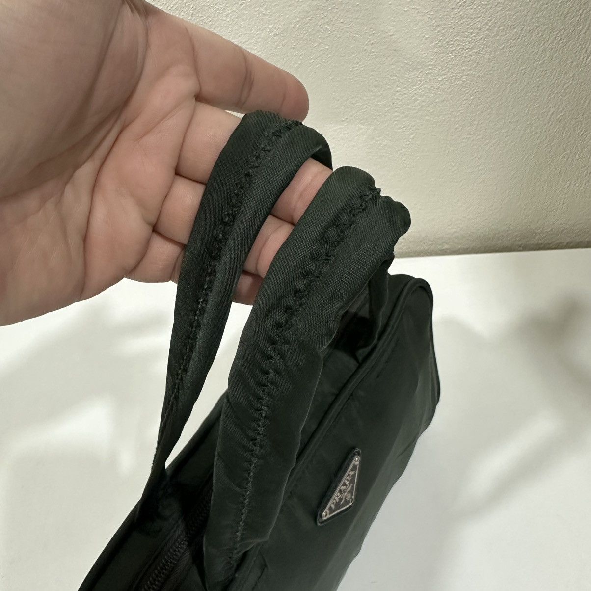 Prada ‼️LASTDROP‼️ AUTHENTIC PRADA GREEN TESSUTO NYLON SHOULDER BAG Size ONE SIZE - 11 Thumbnail