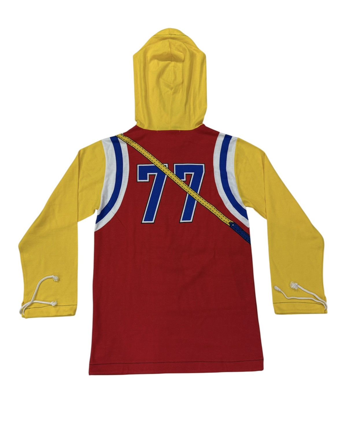 Japanese Brand Kansai Yamamoto 1980s Trompe L'oeil Errand Hoodie Size US M / EU 48-50 / 2 - 2 Thumbnail