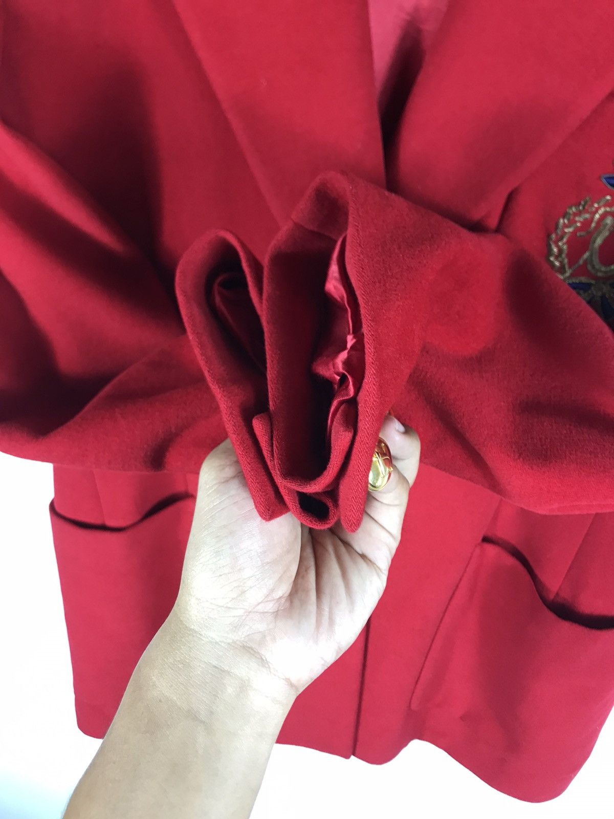 Escada ⚡️Luxury Escada Wool Single Breast Coat Size XS / US 0-2 / IT 36-38 - 7 Thumbnail