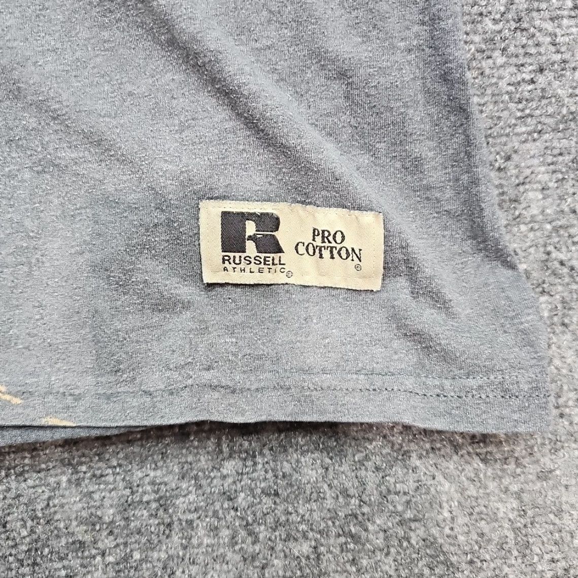 Russell Athletic VINTAGE Russell Athletic Tank Top Men XL Grey Pro Cotton Sleeveless Athletic 90s Classic Sports Shirt Size US XL / EU 56 / 4 - 5 Thumbnail