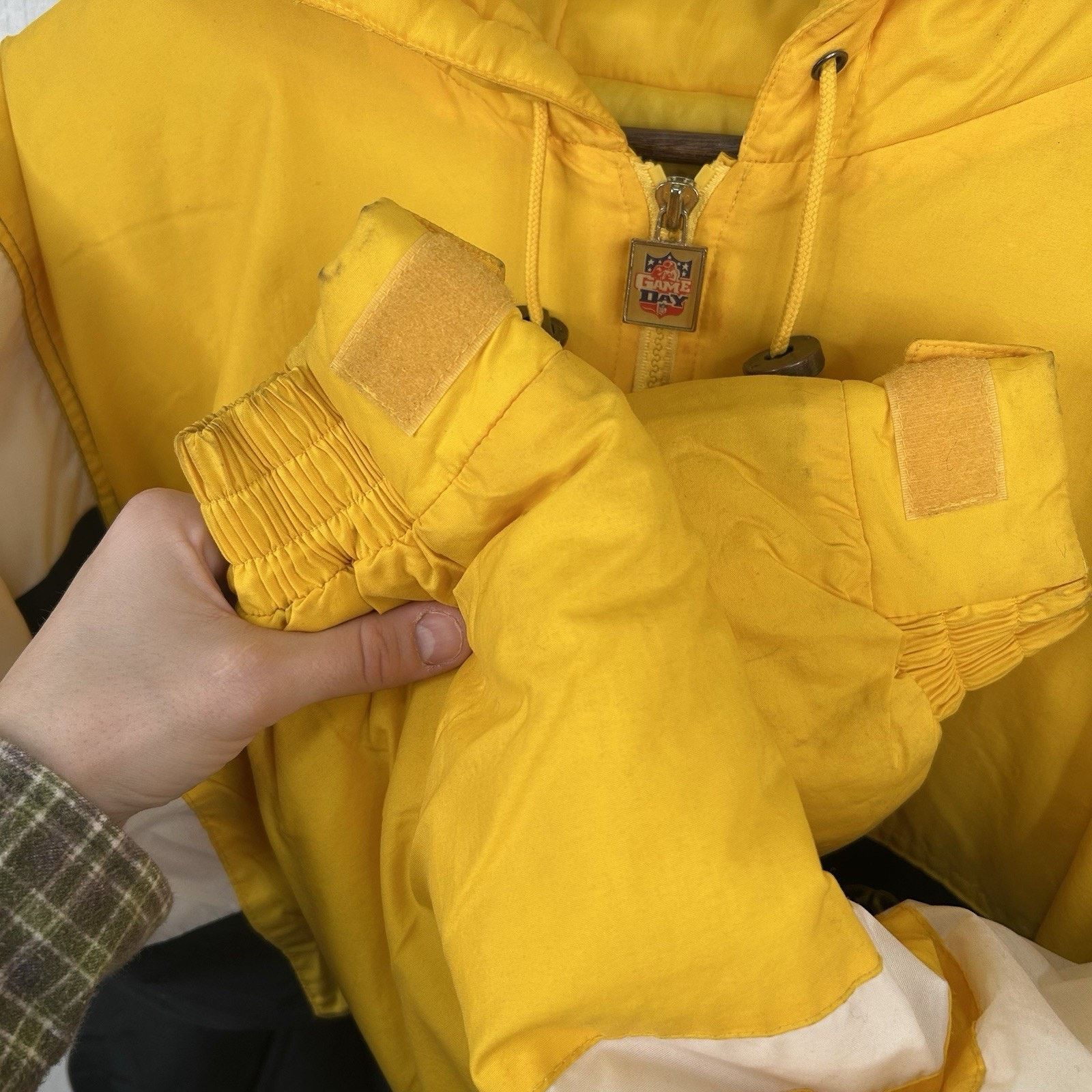 NFL 90's Pittsburgh Steelers NFL Quarter-Zip Puffer Jacket Large Size US L / EU 52-54 / 3 - 8 Thumbnail
