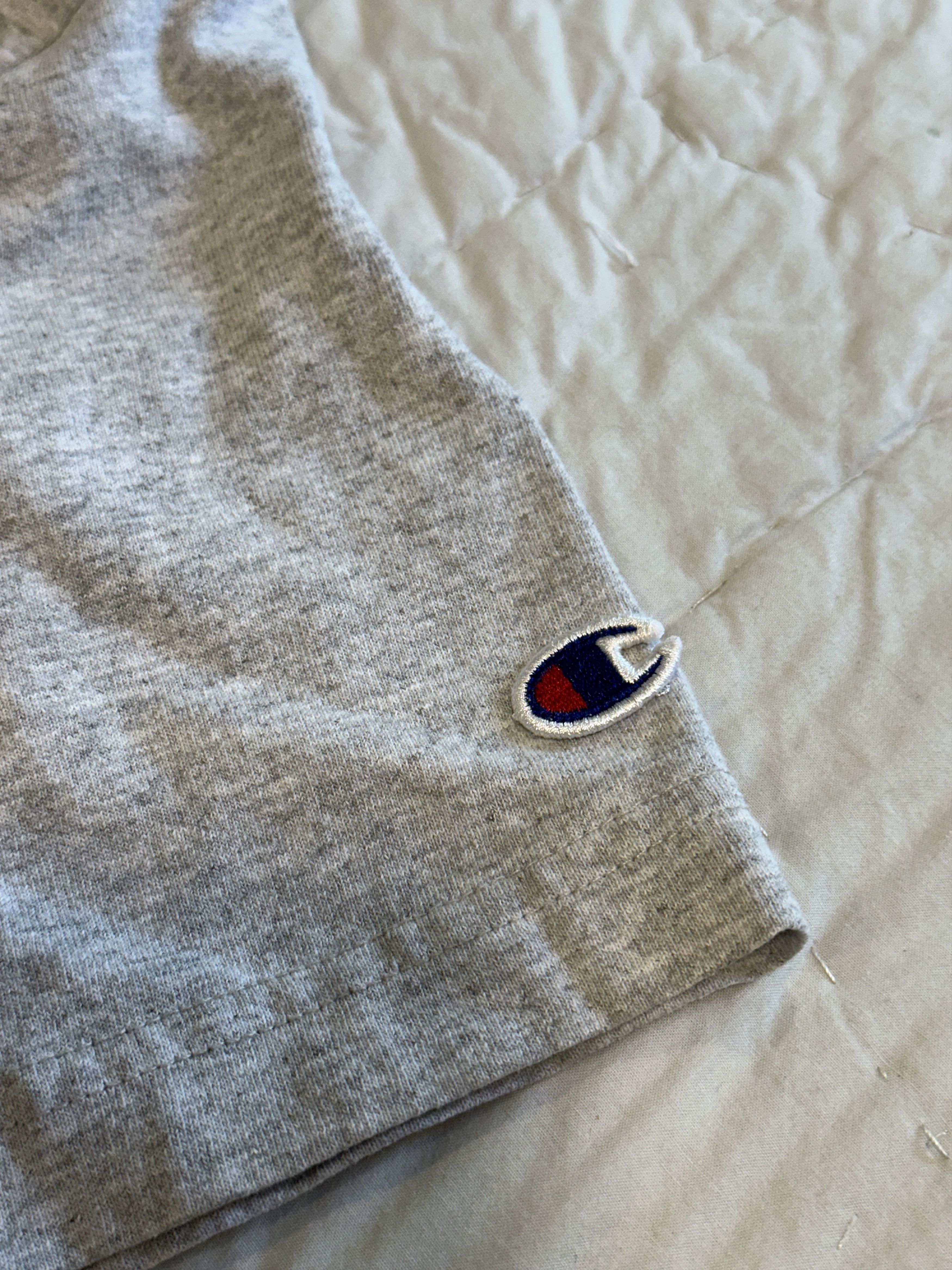 Champion × Kith Kith x Champion Script Logo Tee (Grey, Size S) Size US S / EU 44-46 / 1 - 4 Thumbnail