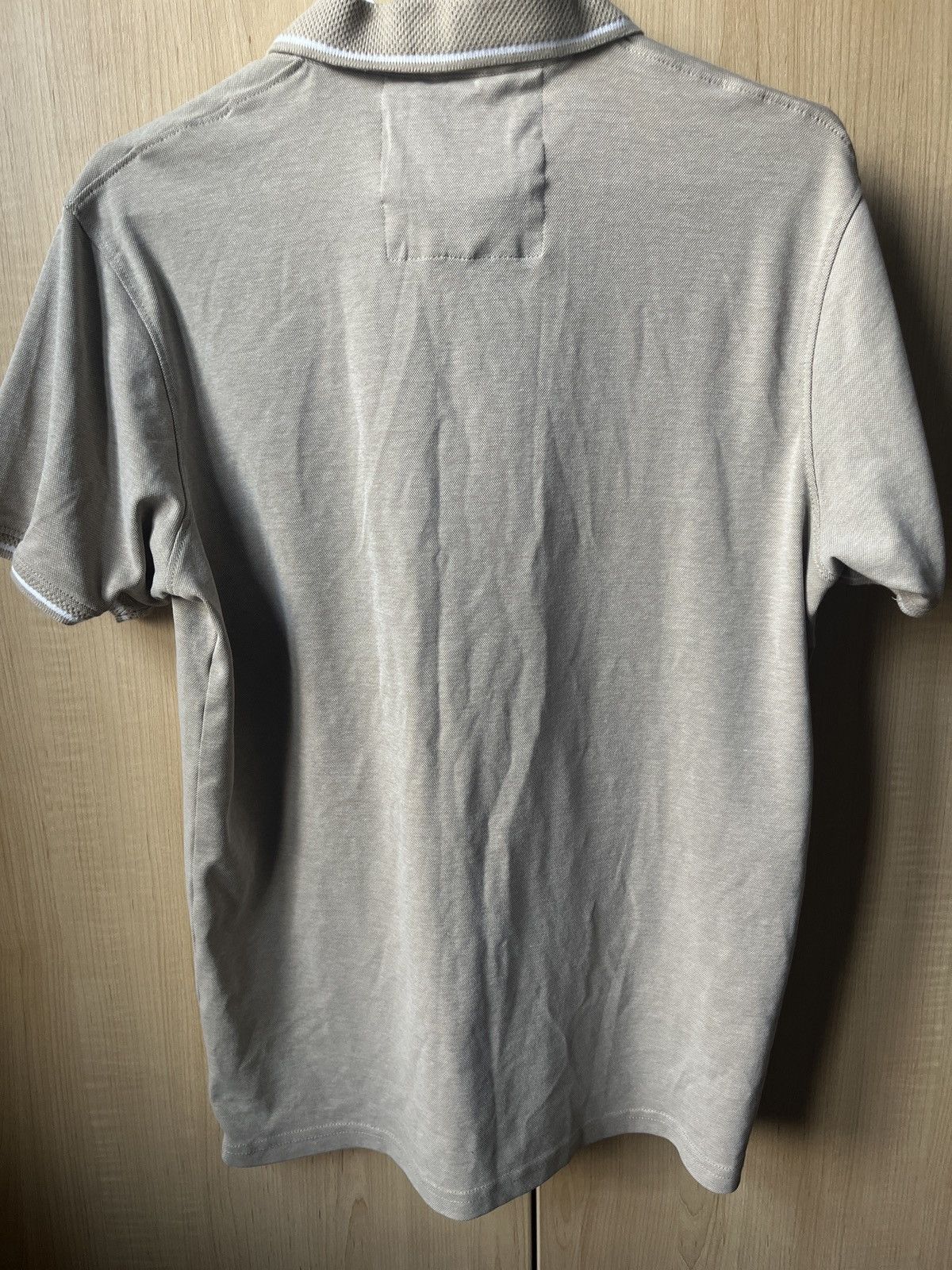 Vintage Quarter button Tan Beach Shirt - Medium Size US M / EU 48-50 / 2 - 3 Thumbnail