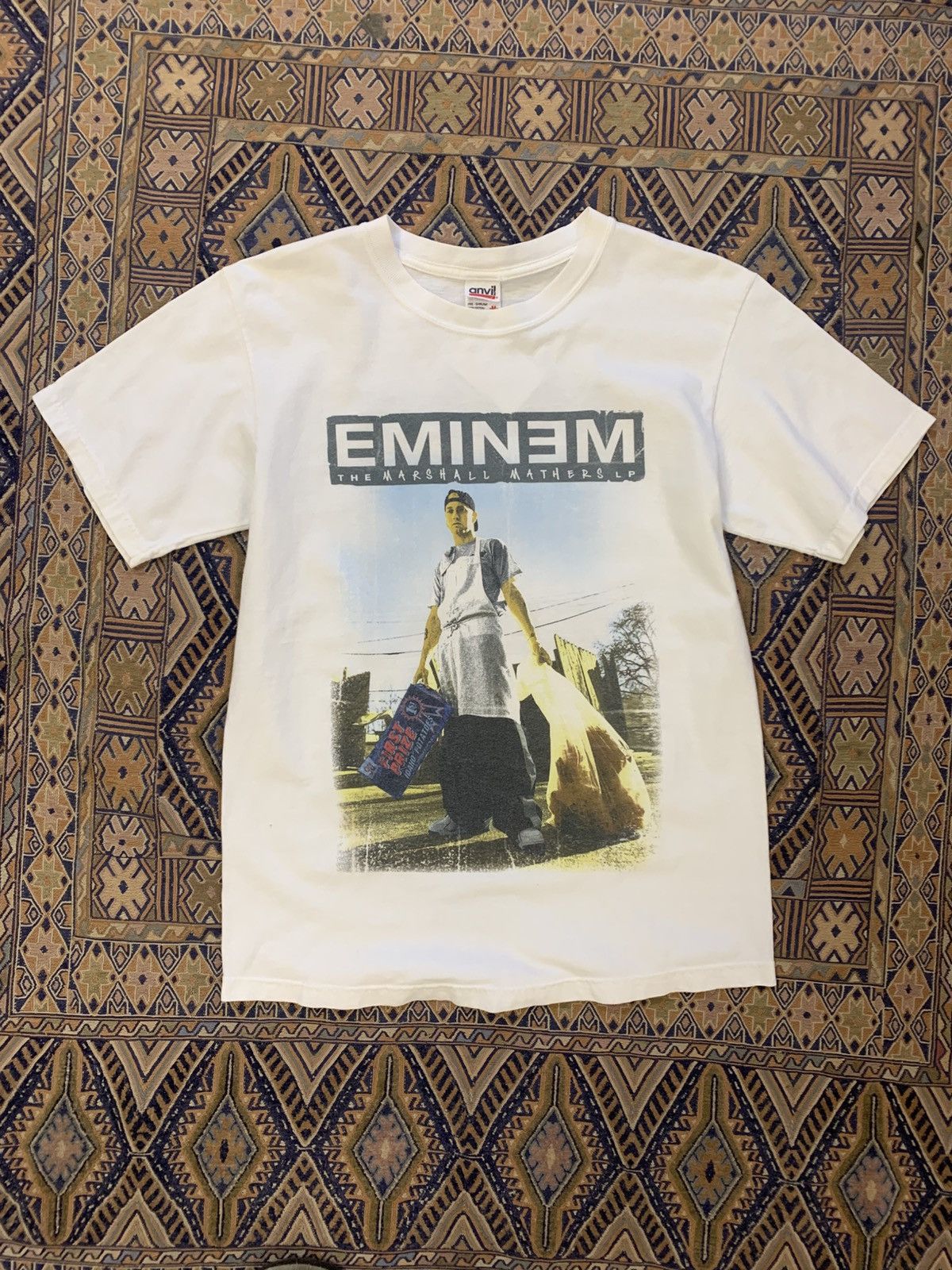 Vintage Vintage Emenim The Marshal Mathers EP T Shirt Size US M / EU 48-50 / 2 - 1 Thumbnail