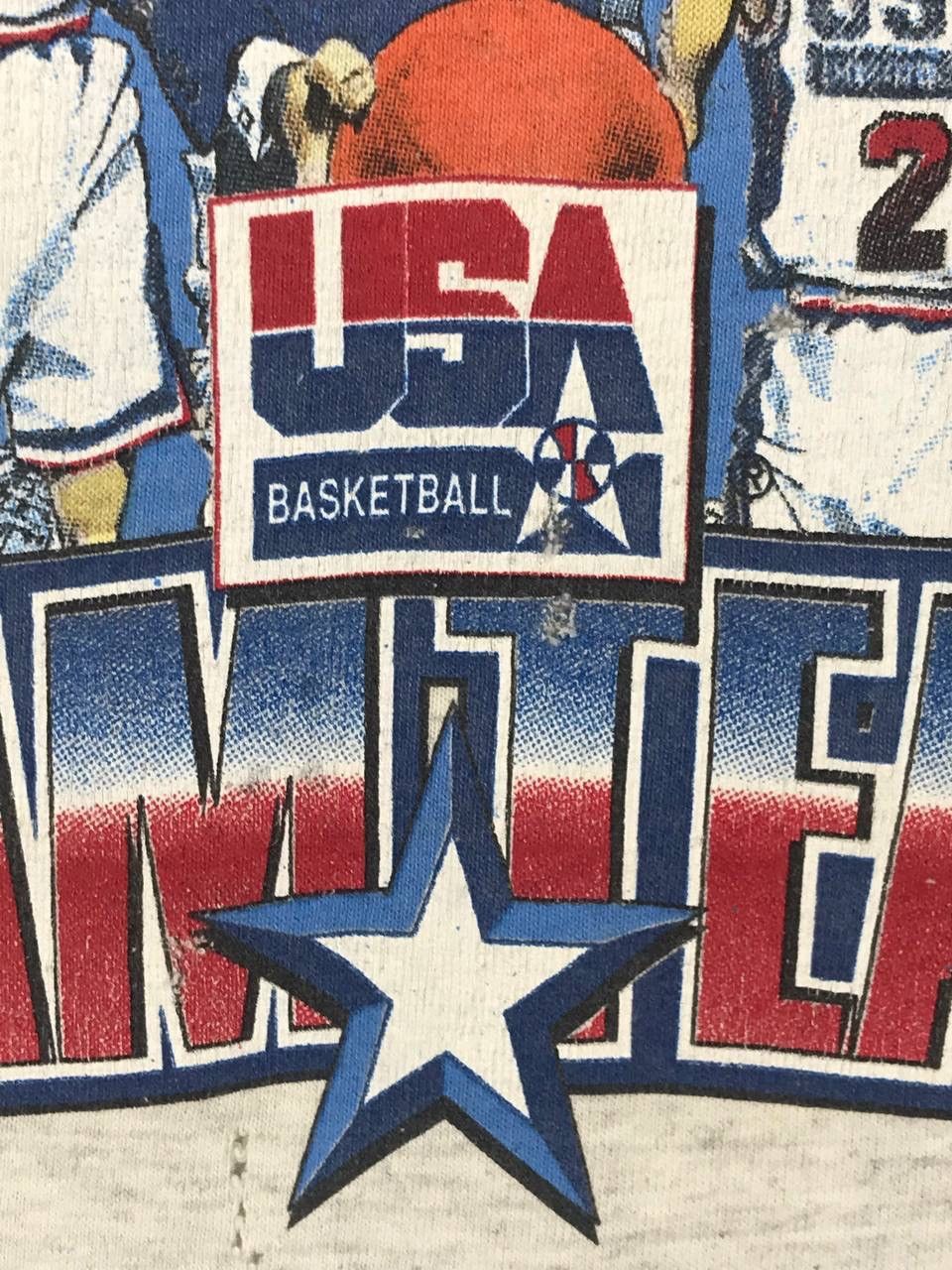 NBA × Salem Sportswear × Vintage Vintage rare Dream Team Basketball USA 1994 Shaquille O’Neil Size US M / EU 48-50 / 2 - 6 Thumbnail