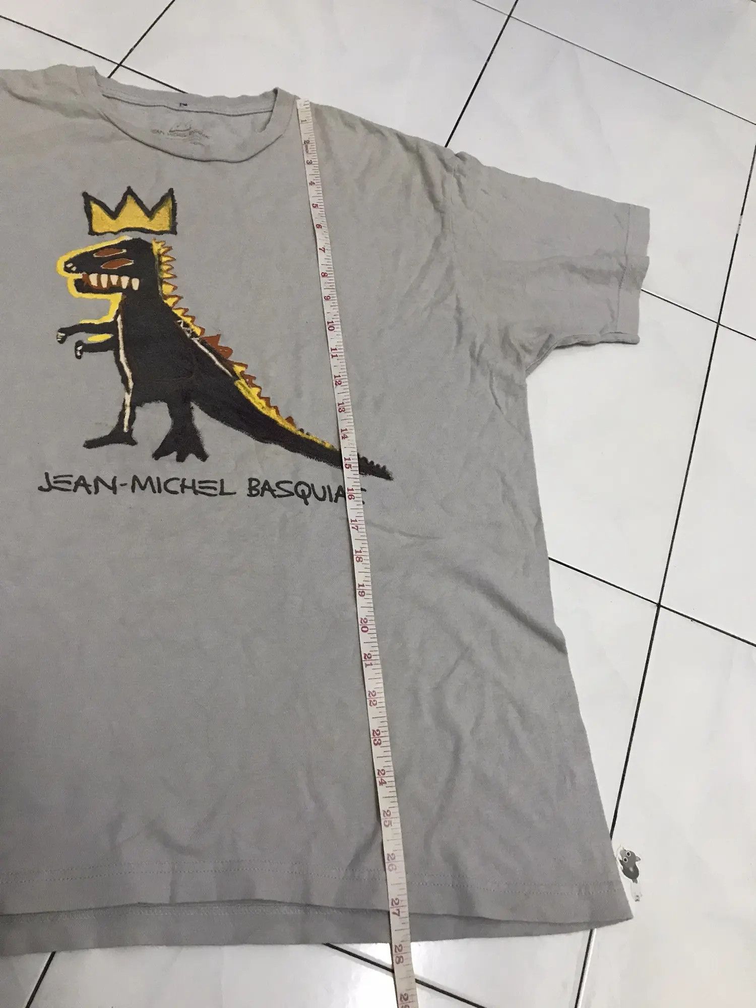 Jean-Michel Basquiat Jean Michel Basquiat Logo Tee Size US L / EU 52-54 / 3 - 7 Thumbnail