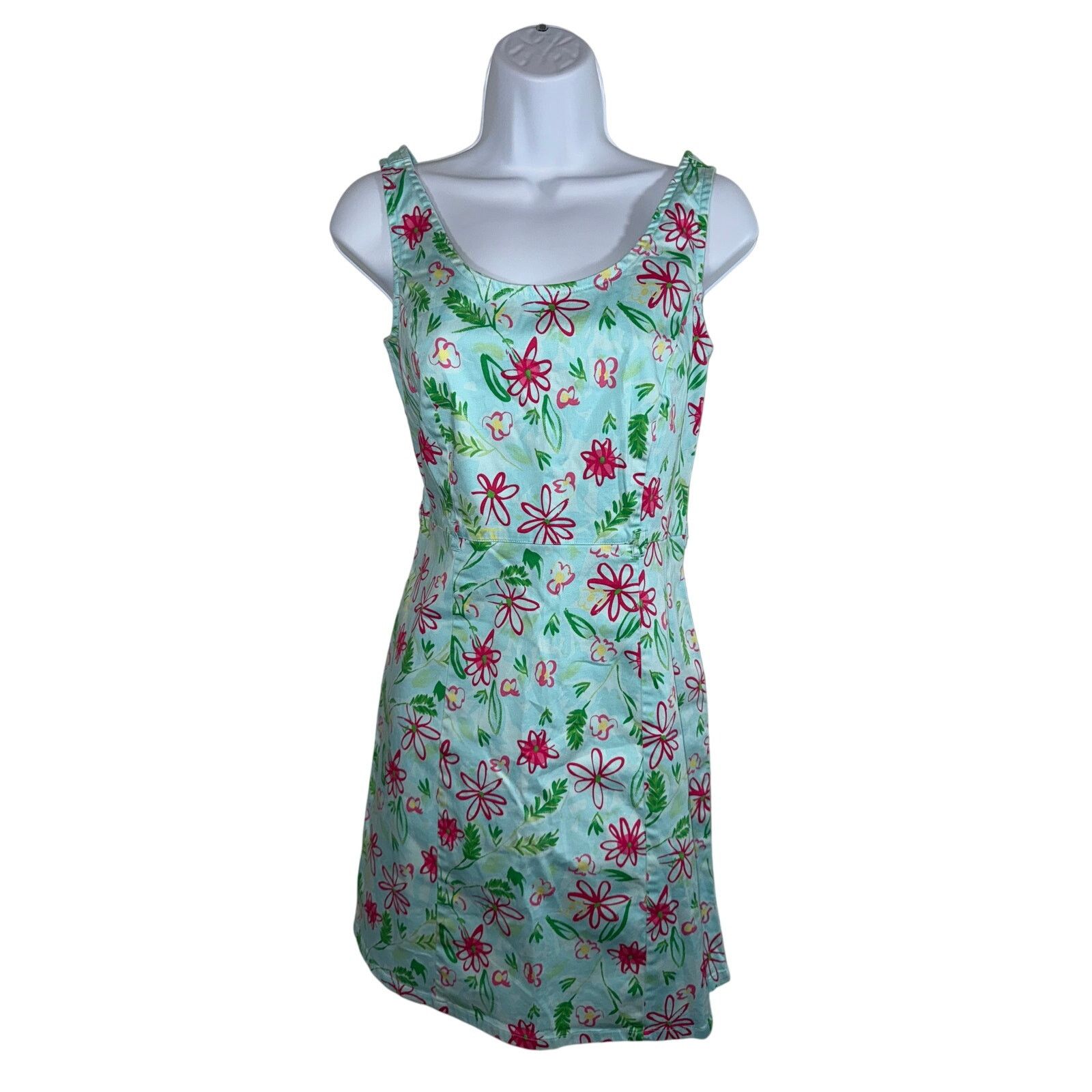 Faded Glory Vintage Y2K Faded Glory Floral Dress Size L / US 10 / IT 46 - 1 Thumbnail