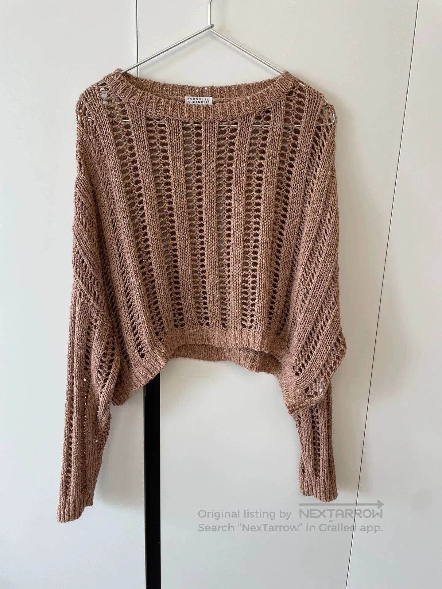 Brunello Cucinelli Brunello Cucinelli Sequin Knit Sweater. Size US XS / EU 42 / 0 - 1 Thumbnail
