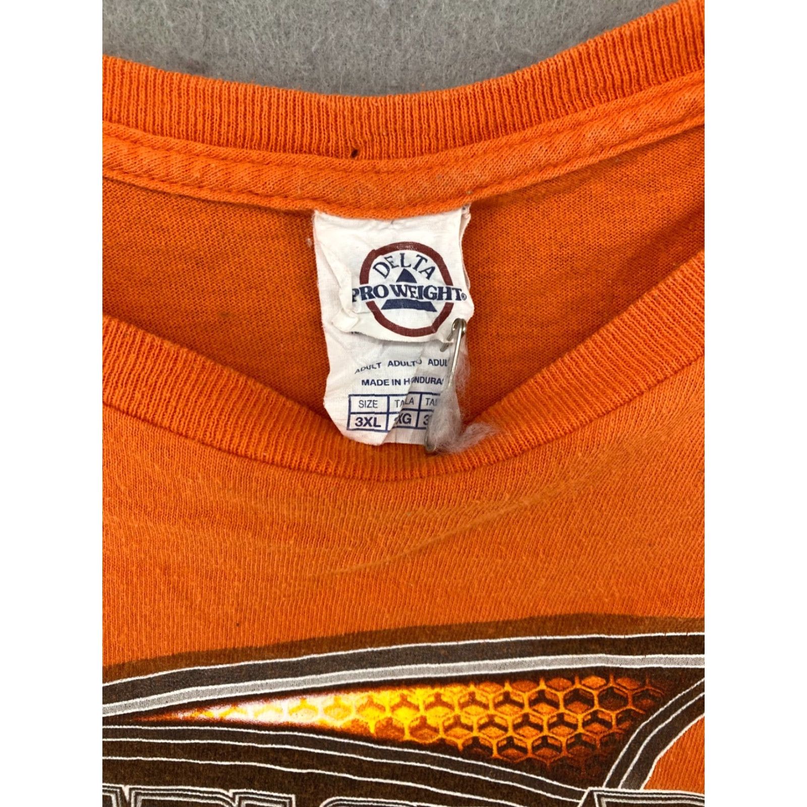 Vintage Charlotte Motor Speedway Shirt Mens 3XL Orange Racing Size US XXL / EU 58 / 5 - 5 Thumbnail