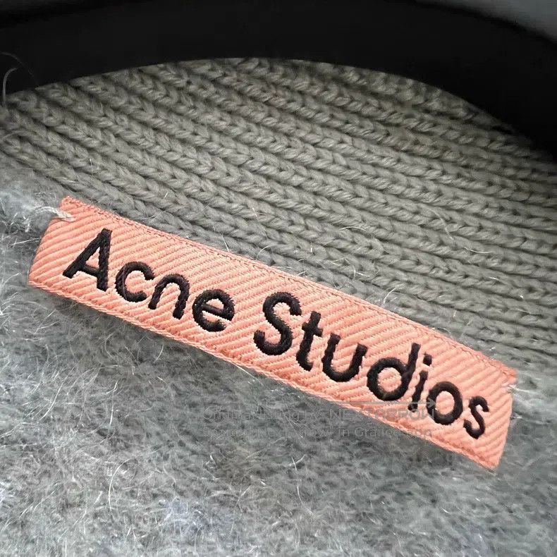 Acne Studios Acne Studios Grey-Green Knit Open Cardigan Size US M / EU 48-50 / 2 - 3 Thumbnail