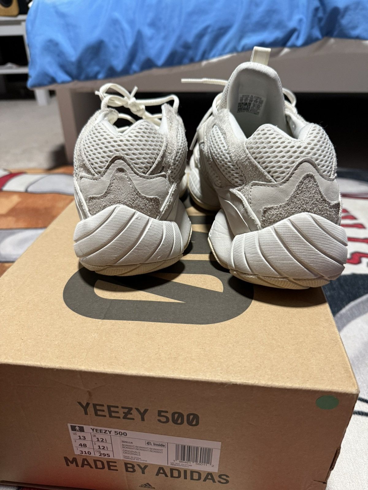 Adidas × Kanye West × Yeezy Yeezy 500 bone white. Size US 13 / EU 46 - 2 Thumbnail